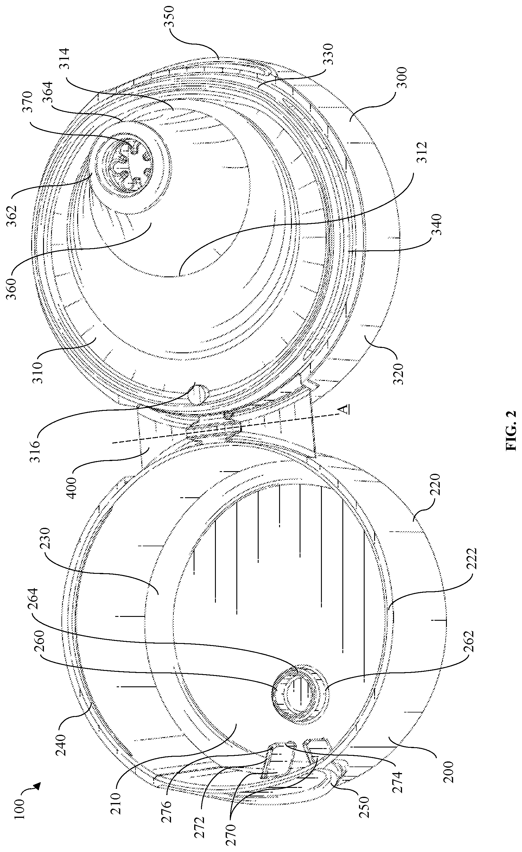 Patent US12312131 Figure 2 – Flow control closure