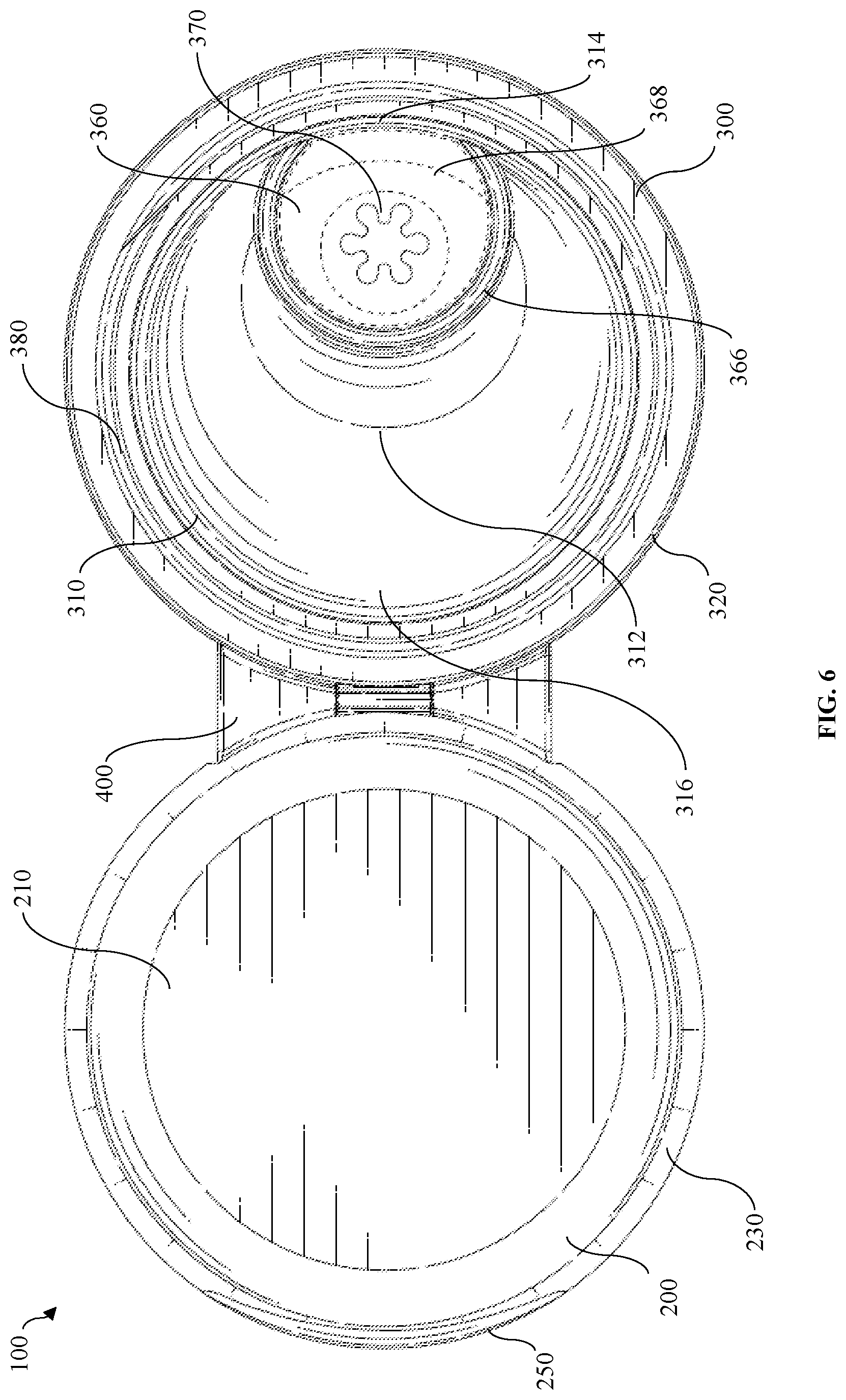 Patent US12312131 Figure 6 – Flow control closure