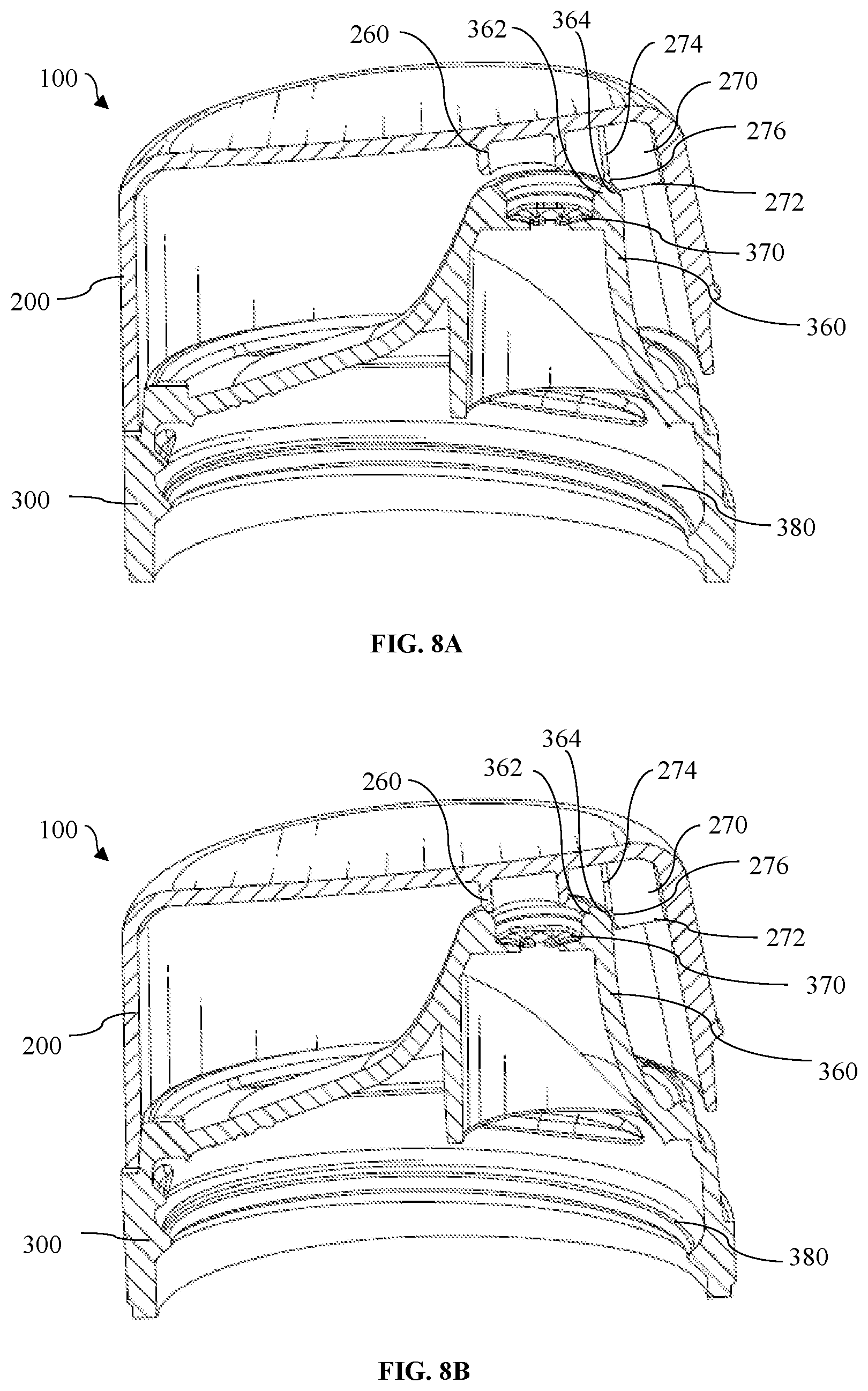 Patent US12312131 Figure 8 – Flow control closure