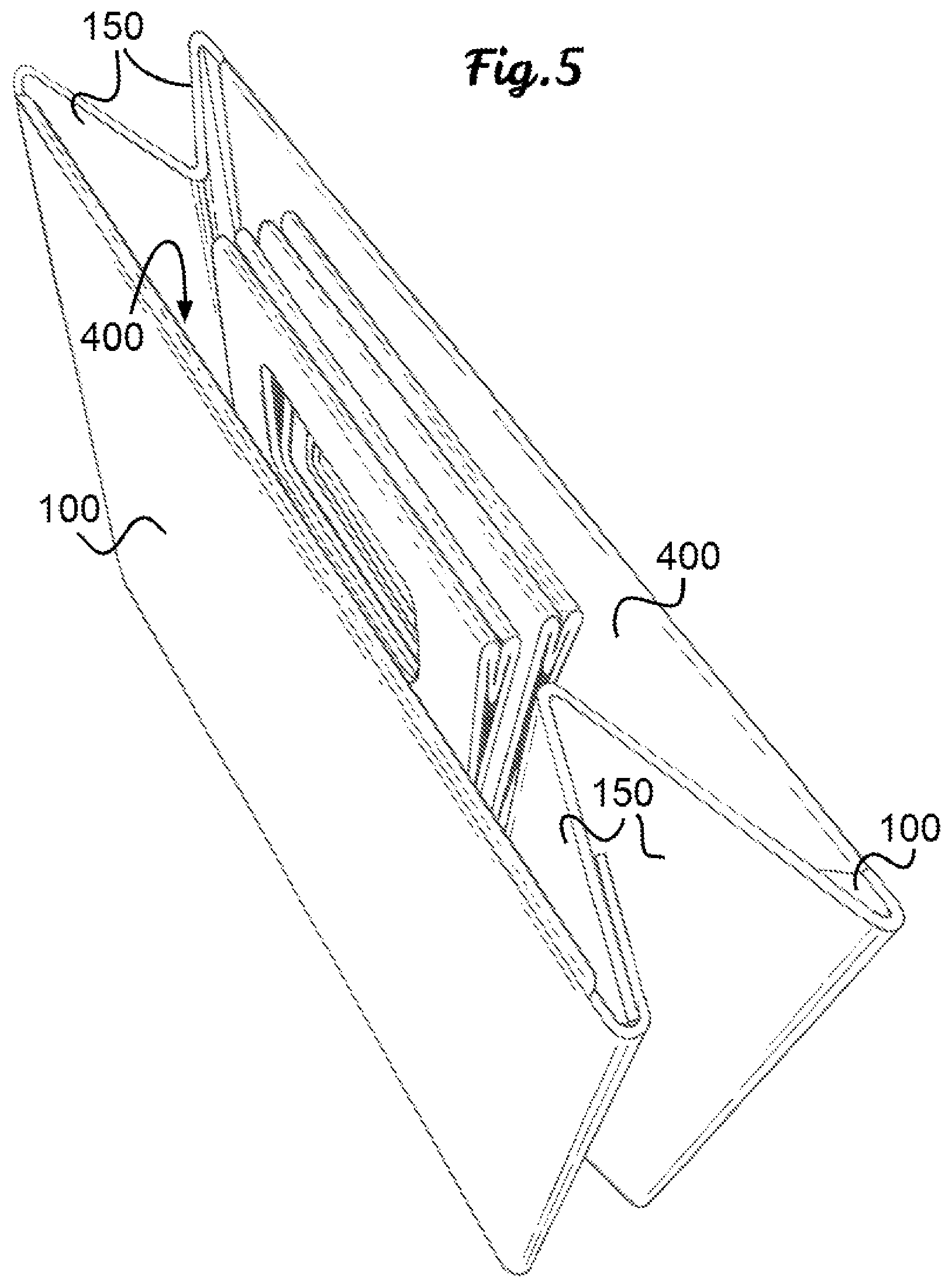 Patent US12312132 Figure 5 – Collapsible box