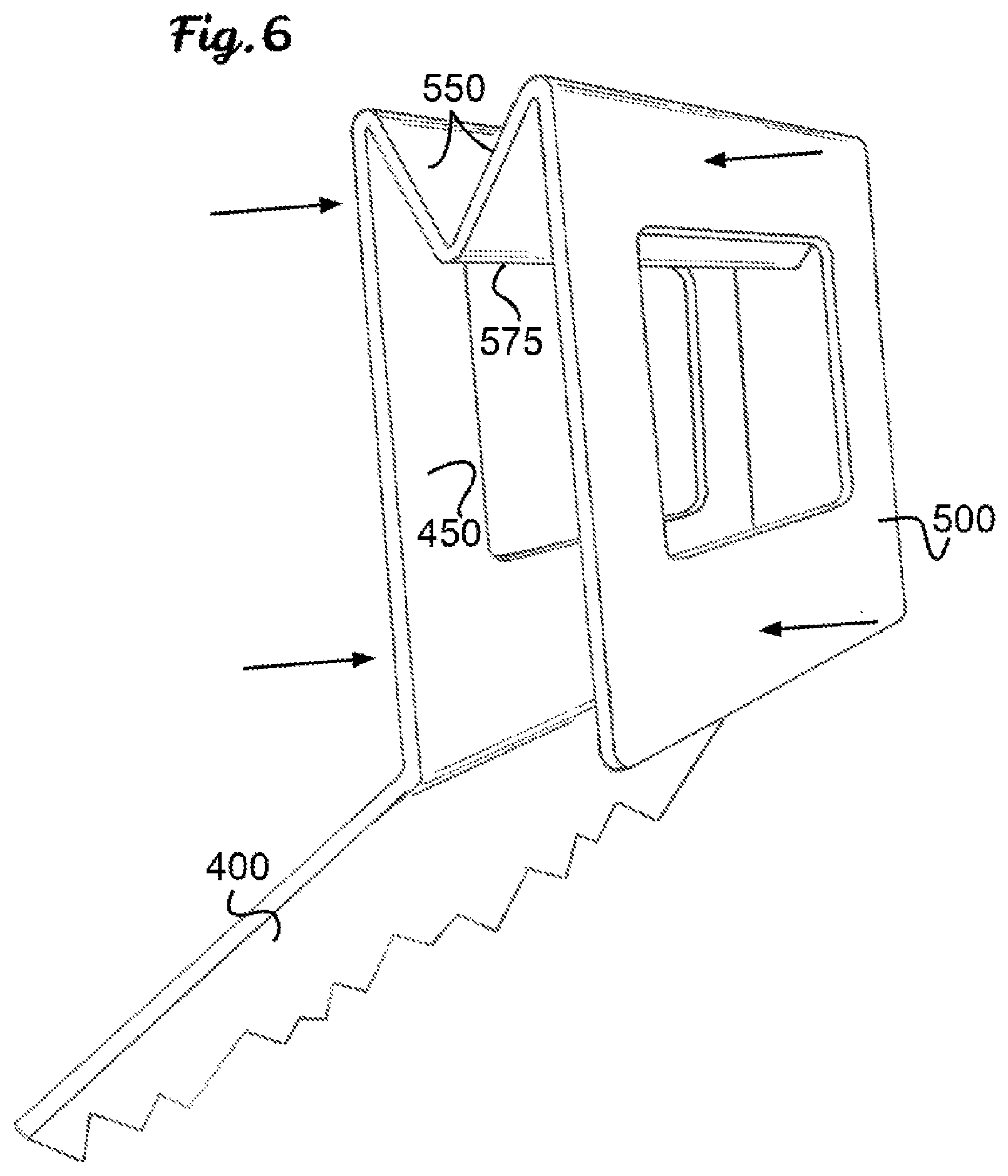 Patent US12312132 Figure 6 – Collapsible box