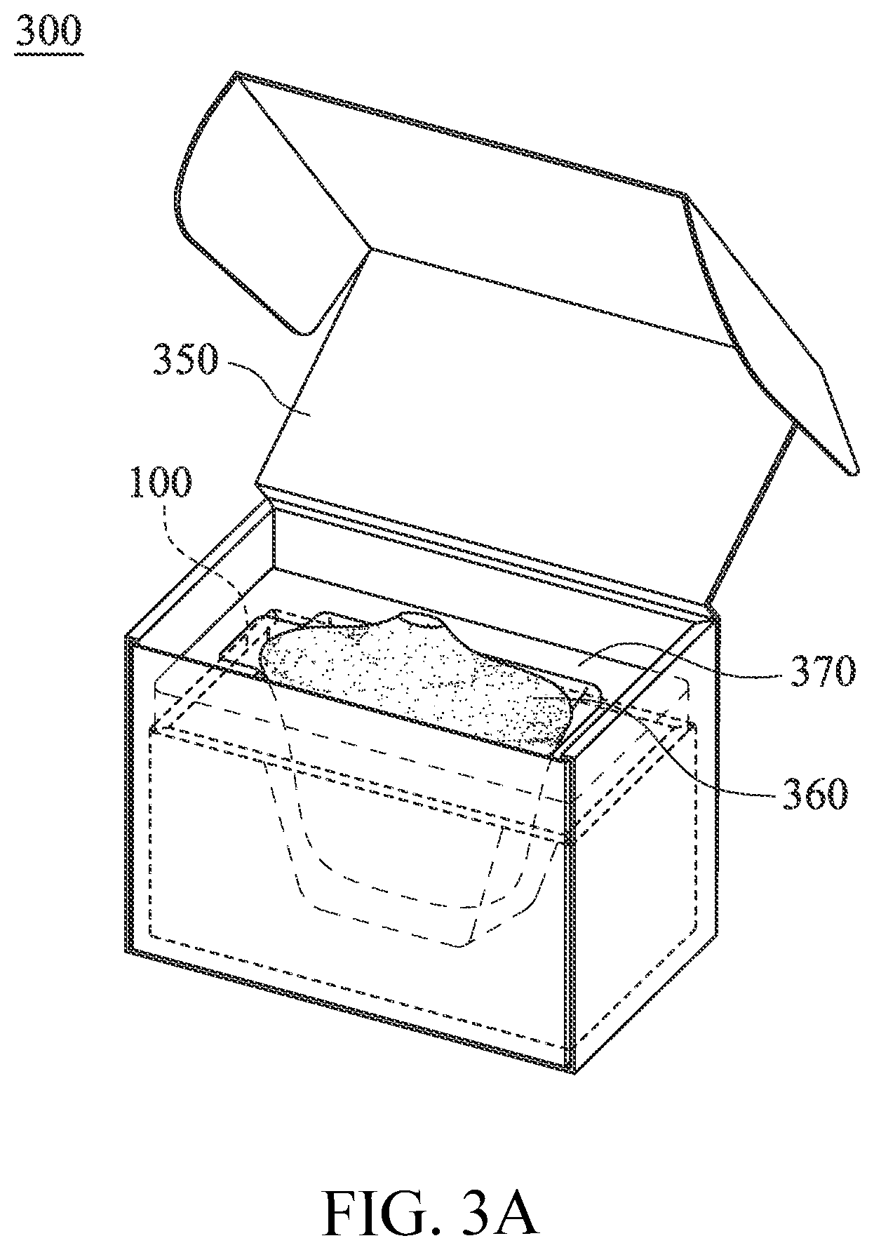 Patent US12312133 Figure 6 – Buffer structure, packaging set, and buffer structure forming method