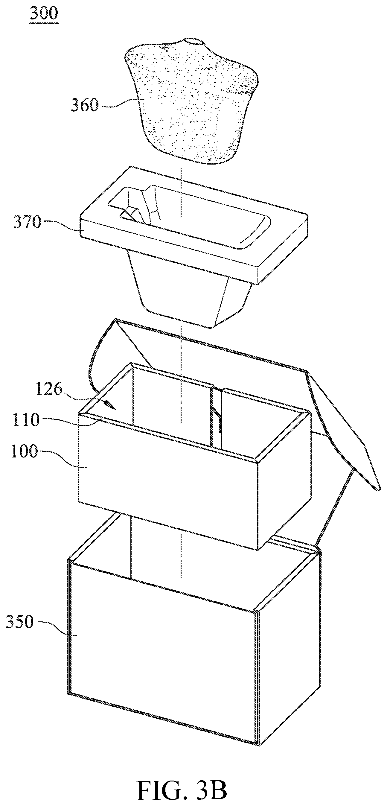 Patent US12312133 Figure 7 – Buffer structure, packaging set, and buffer structure forming method