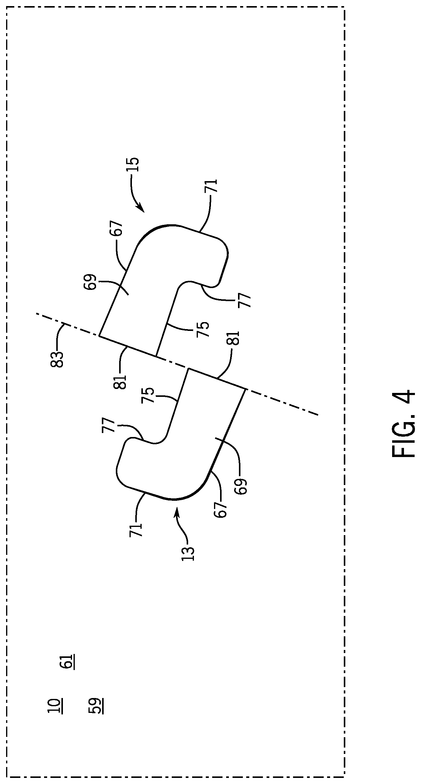 Patent US12312140 Figure 4 – Package backer card with interlocking article-retaining tabs