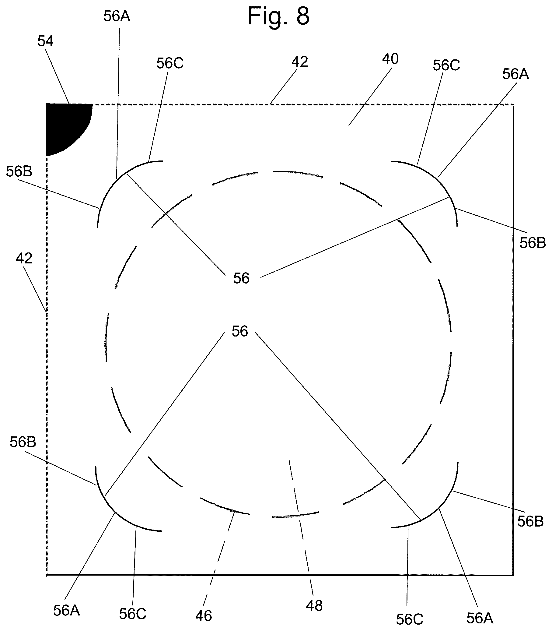 Patent US12312141 Figure 4 – Tamper-evident cover sheet for multi-compartment article dispensing package