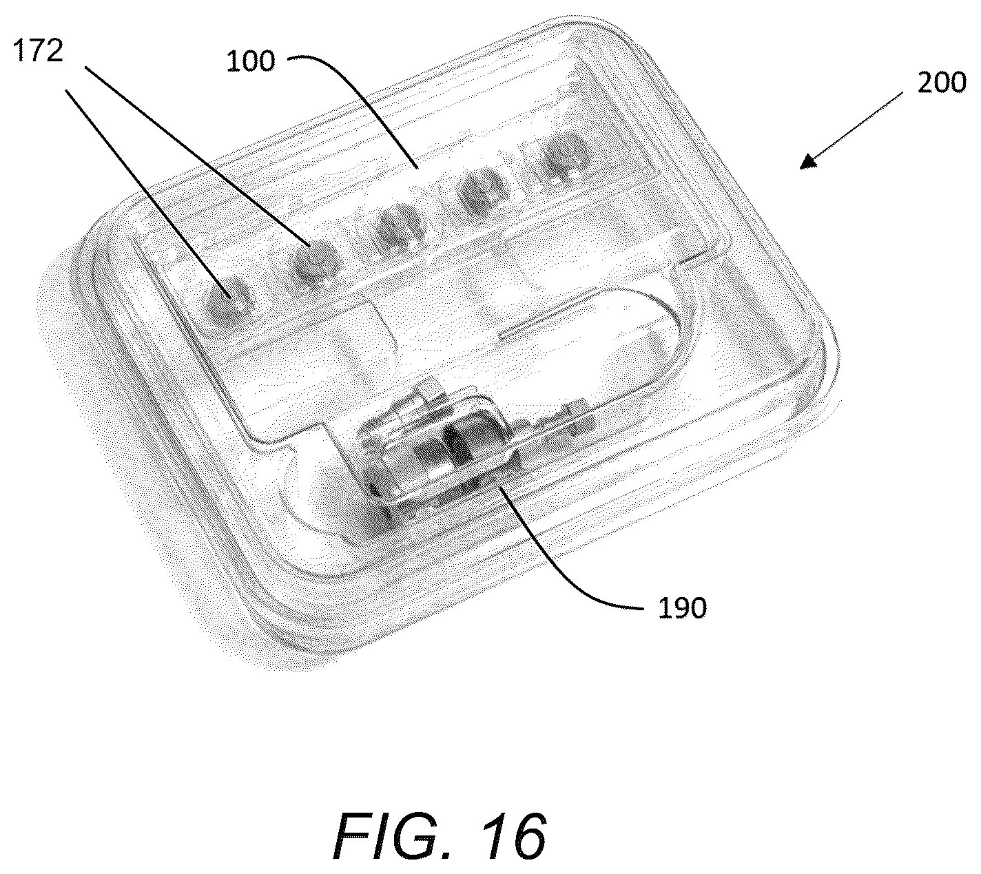 Patent US12312142 Figure 9 – Touchless package