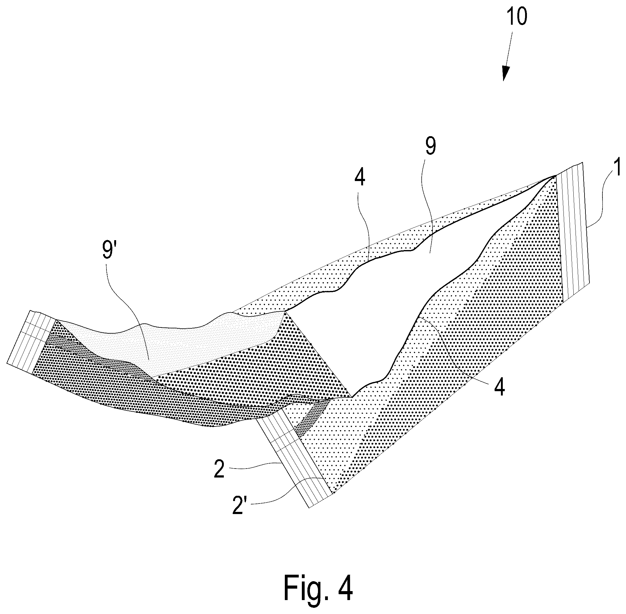 Patent US12312143 Figure 4 – Pouch for a food product