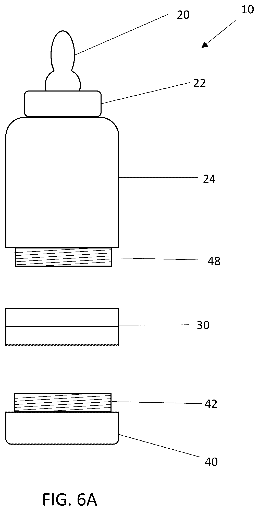 Patent US12312148 Figure 9 – Baby bottle pod