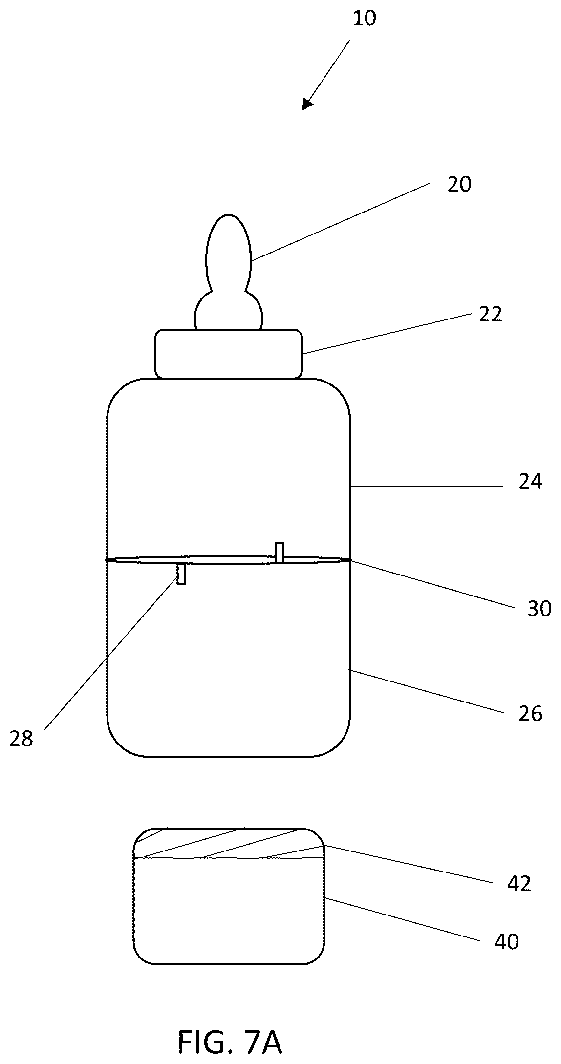 Patent US12312148 Figure 14 – Baby bottle pod