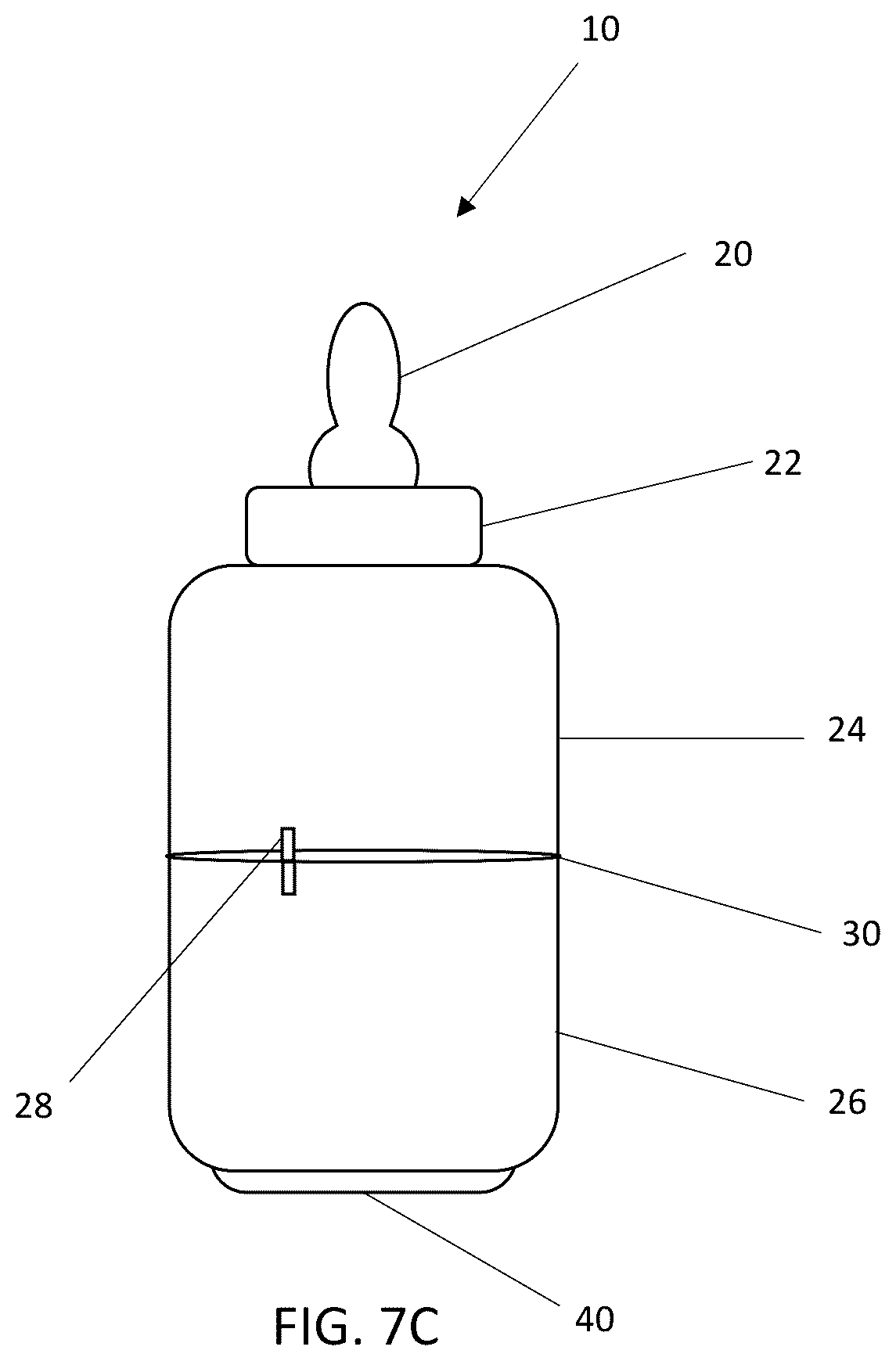Patent US12312148 Figure 16 – Baby bottle pod
