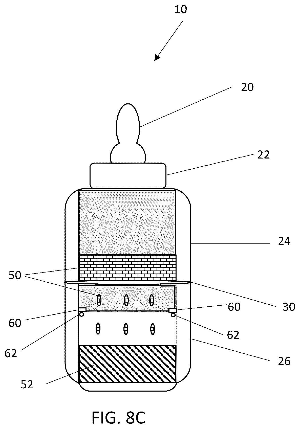 Patent US12312148 Figure 19 – Baby bottle pod