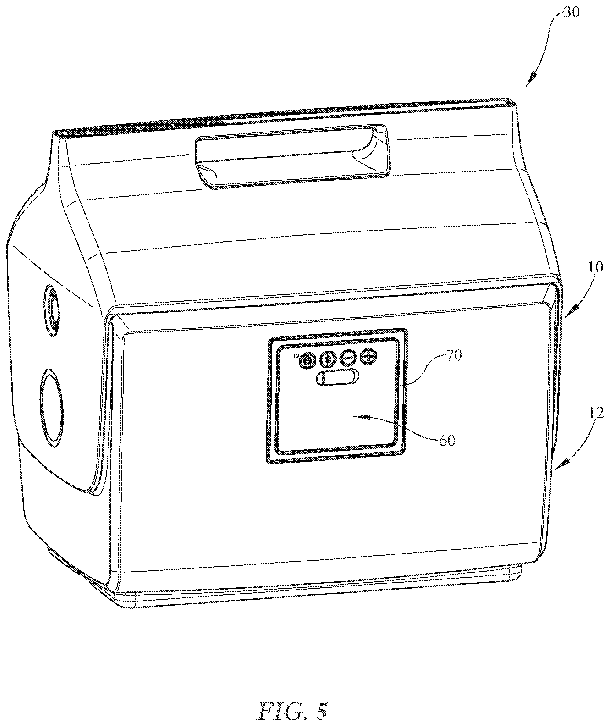 Patent US12312151 Figure 5 – Insulated container