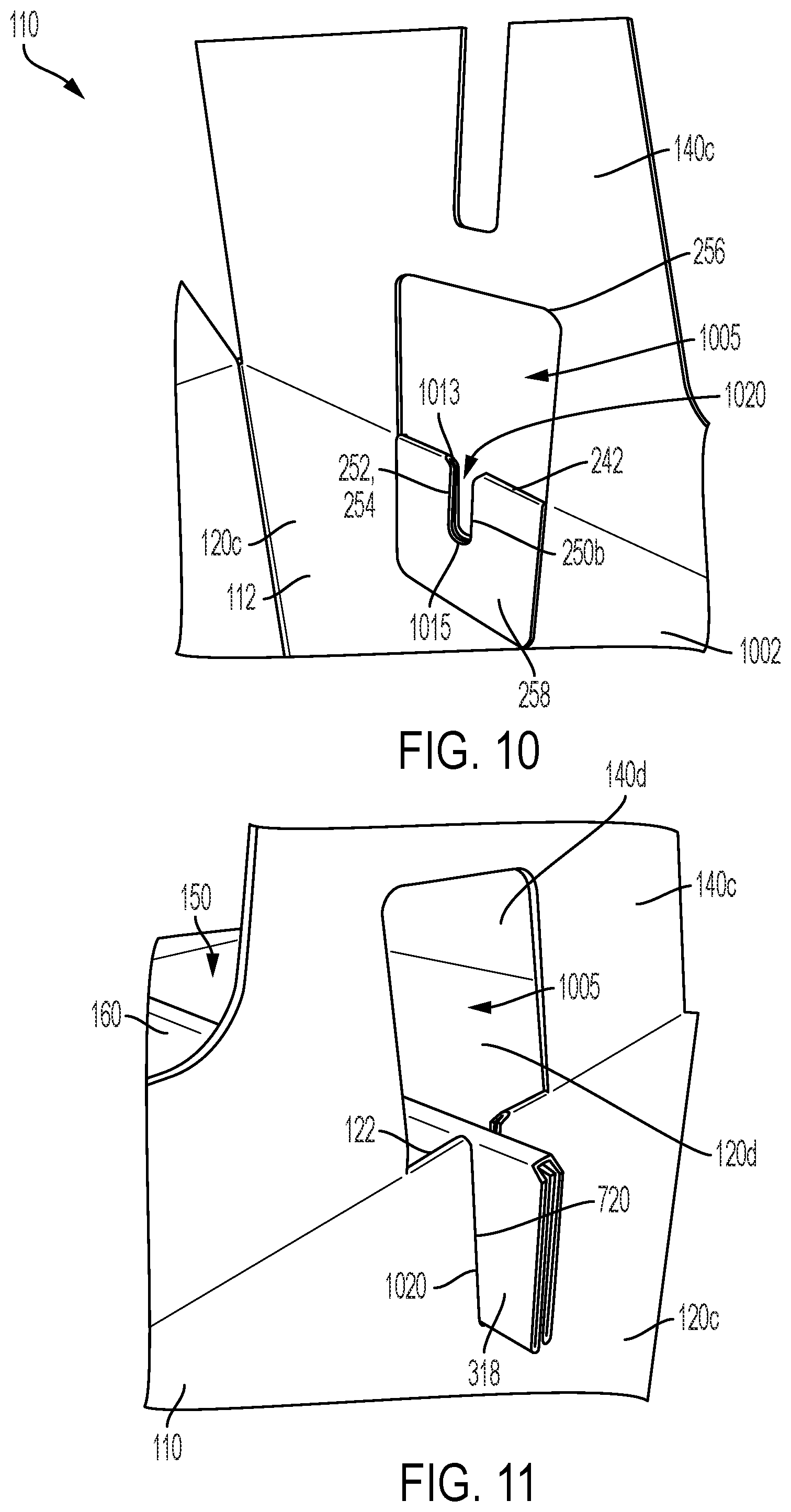 Patent US12312153 Figure 7 – Wardrobe box and hanger support member therefor