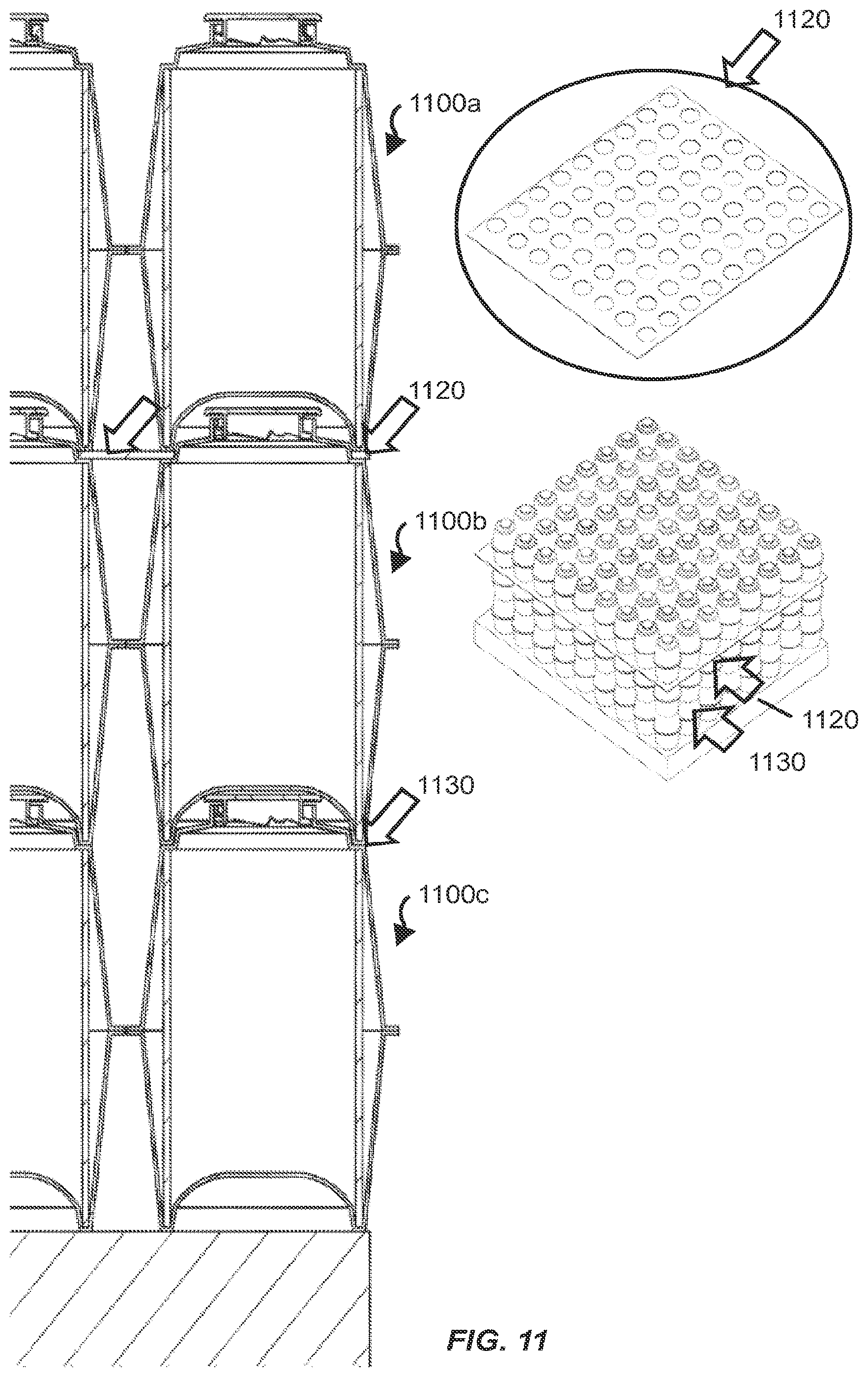 Patent US12312154 Figure 11 – Containers for particulate materials