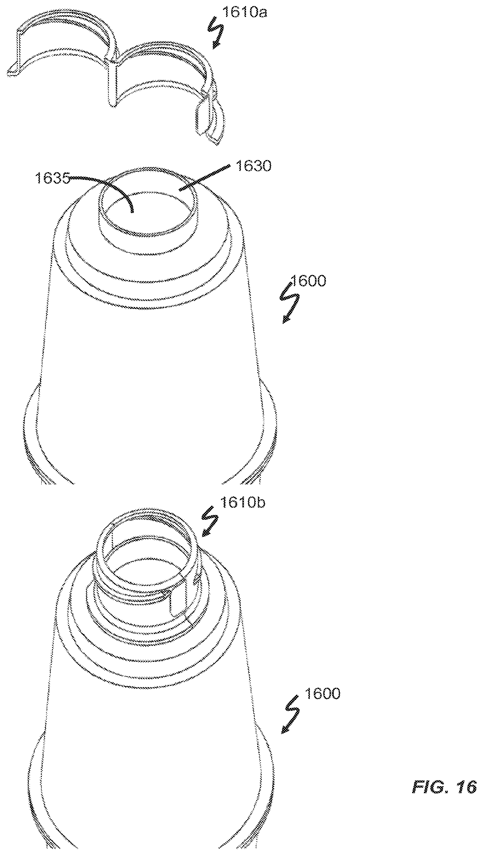 Patent US12312154 Figure 16 – Containers for particulate materials