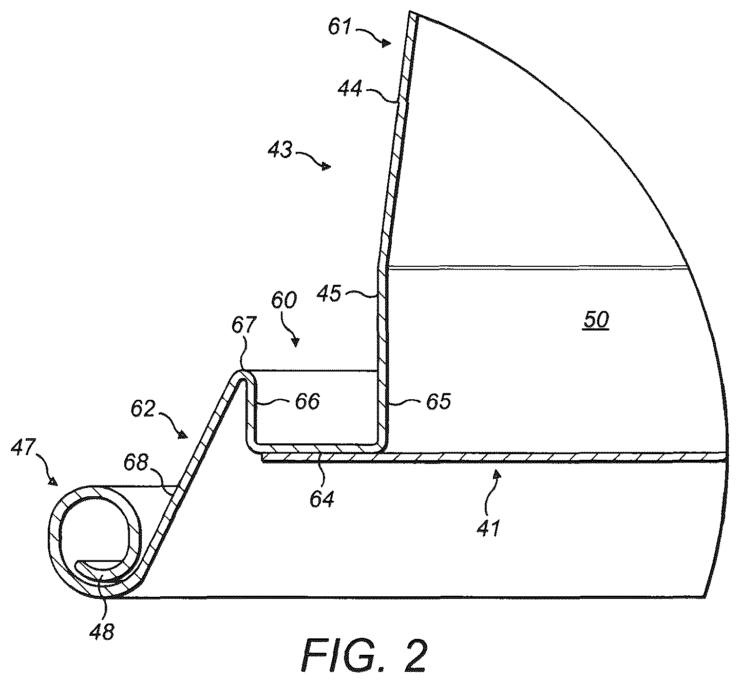 Patent US12312155 Figure 2 – Beverage preparation system, a capsule and a method for forming a beverage
