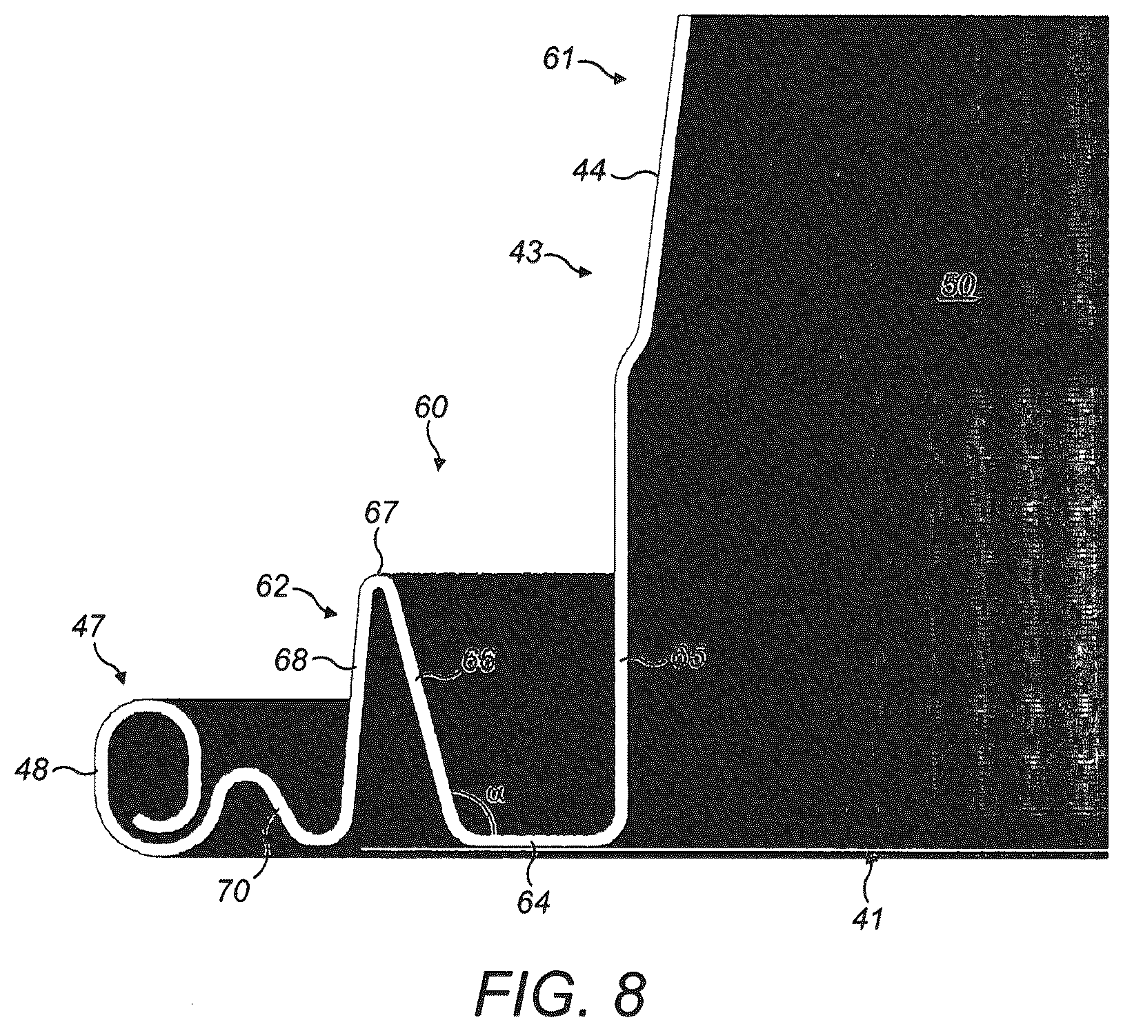 Patent US12312155 Figure 6 – Beverage preparation system, a capsule and a method for forming a beverage