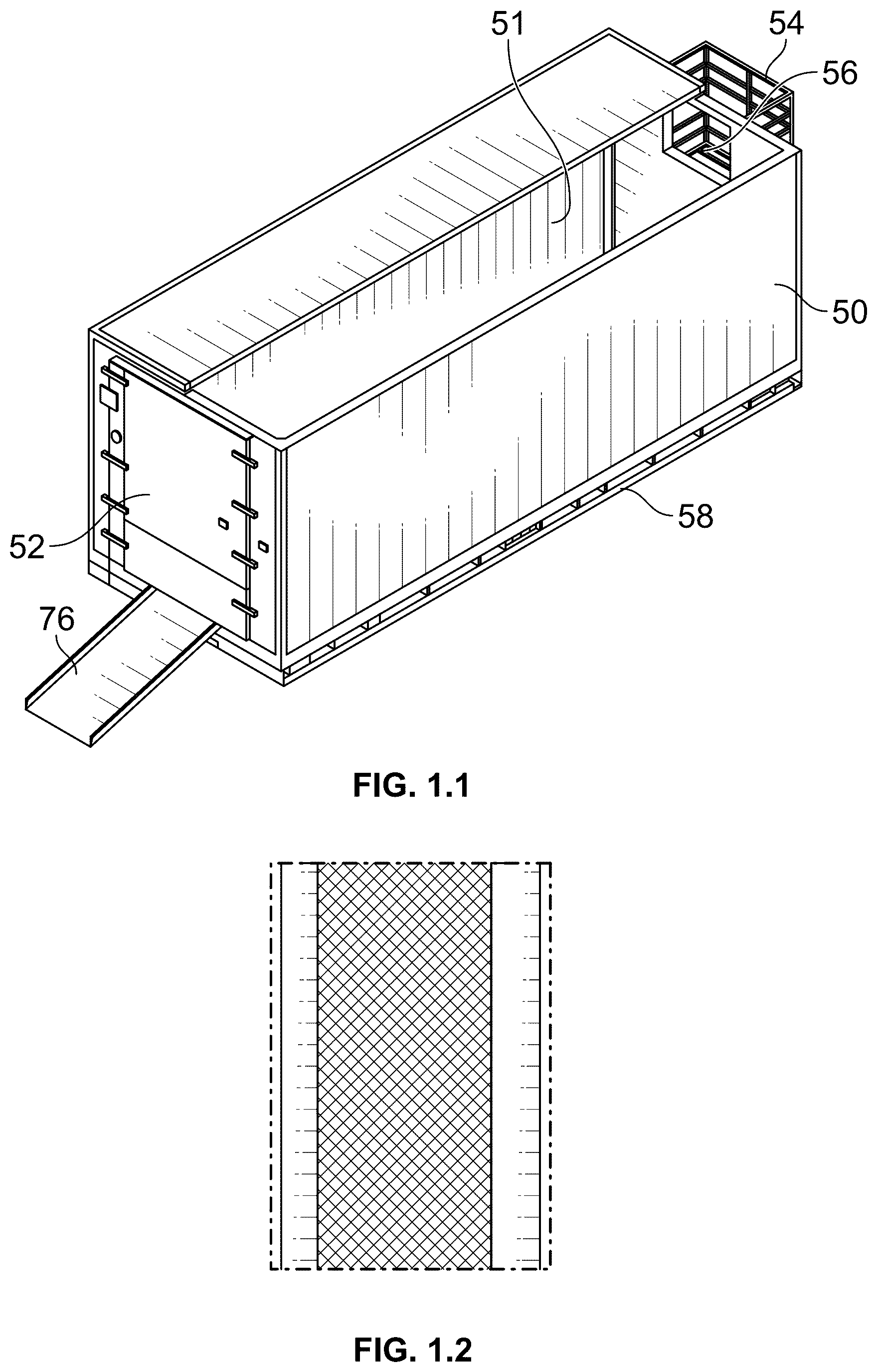 Patent US12312158 Figure 1 – Refrigerator box and method of using same