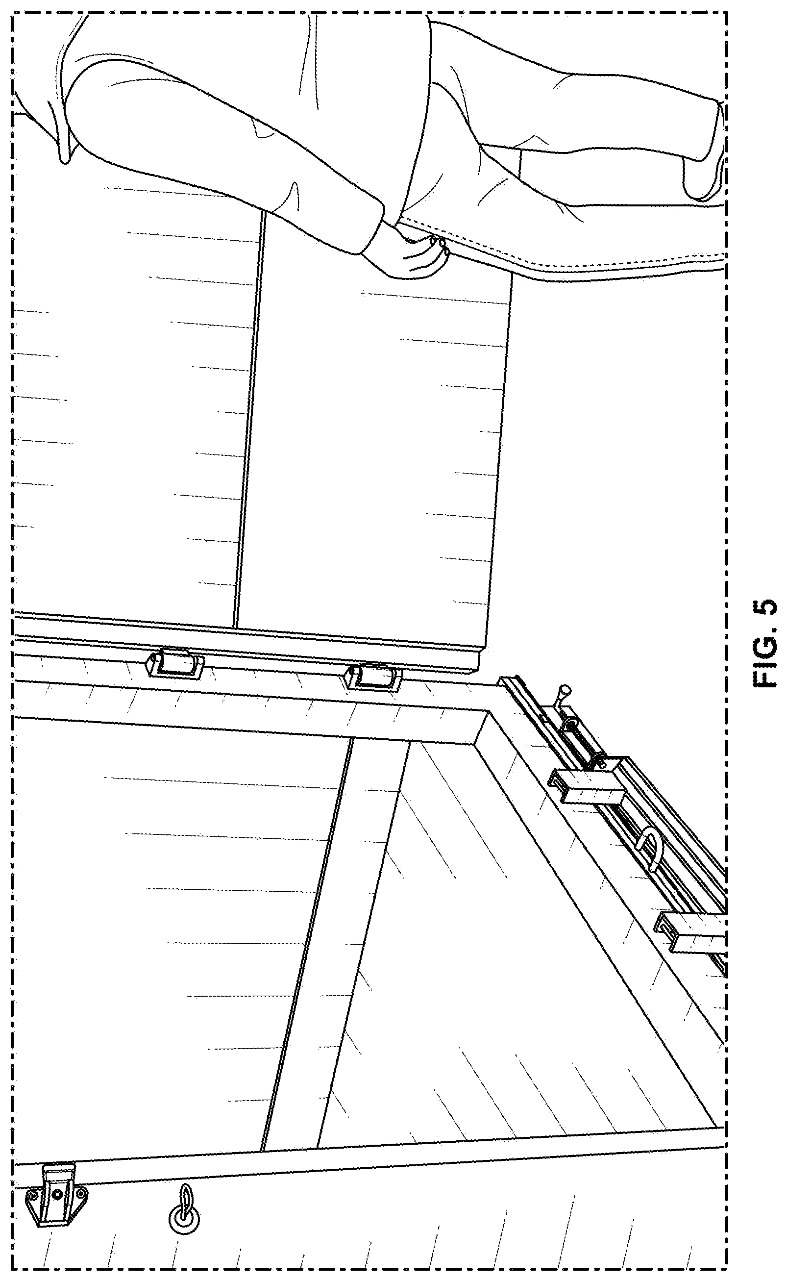 Patent US12312158 Figure 5 – Refrigerator box and method of using same