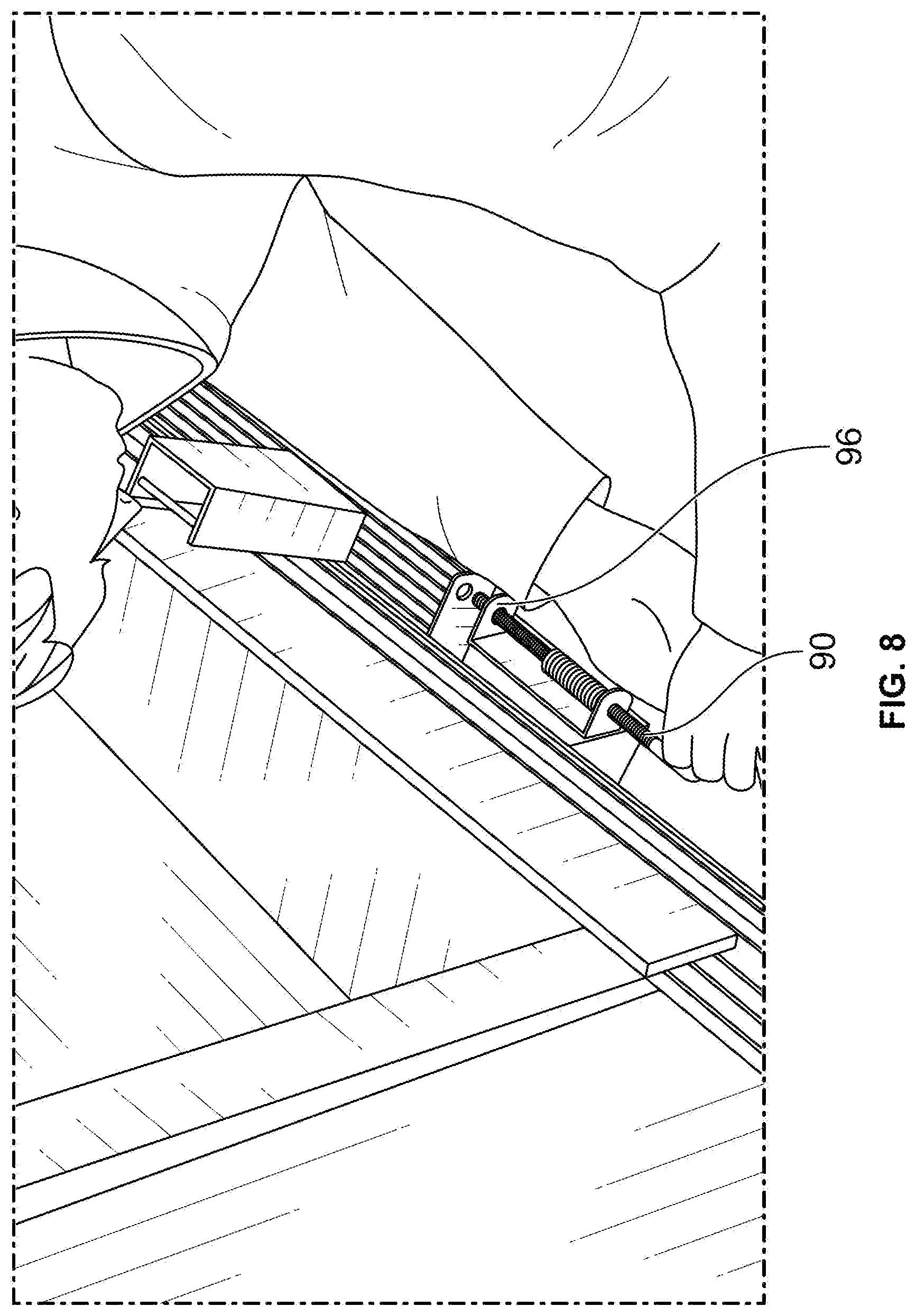 Patent US12312158 Figure 8 – Refrigerator box and method of using same