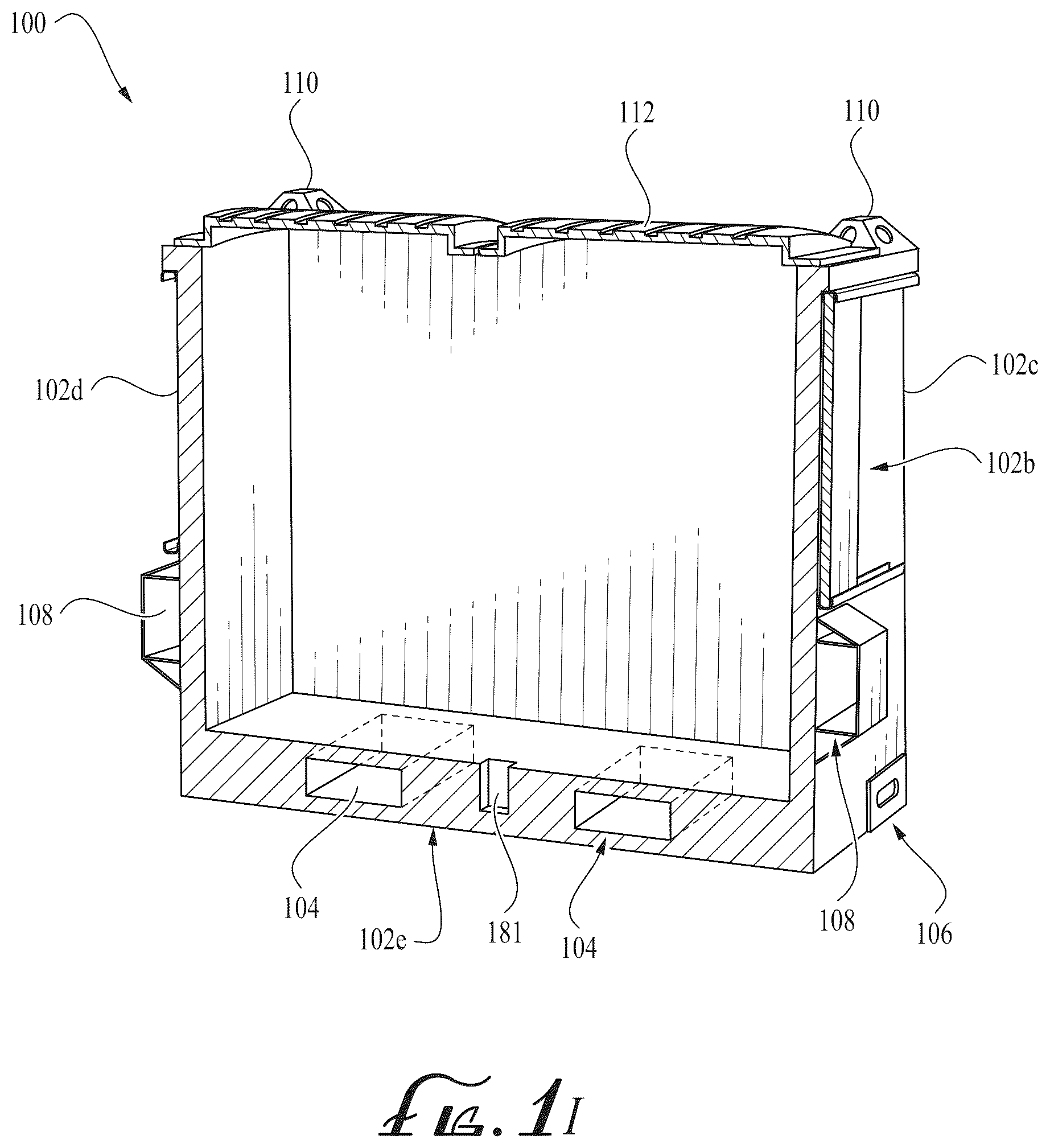 Patent US12312159 Figure 9 – Bulk material container for well operations system supply and transport
