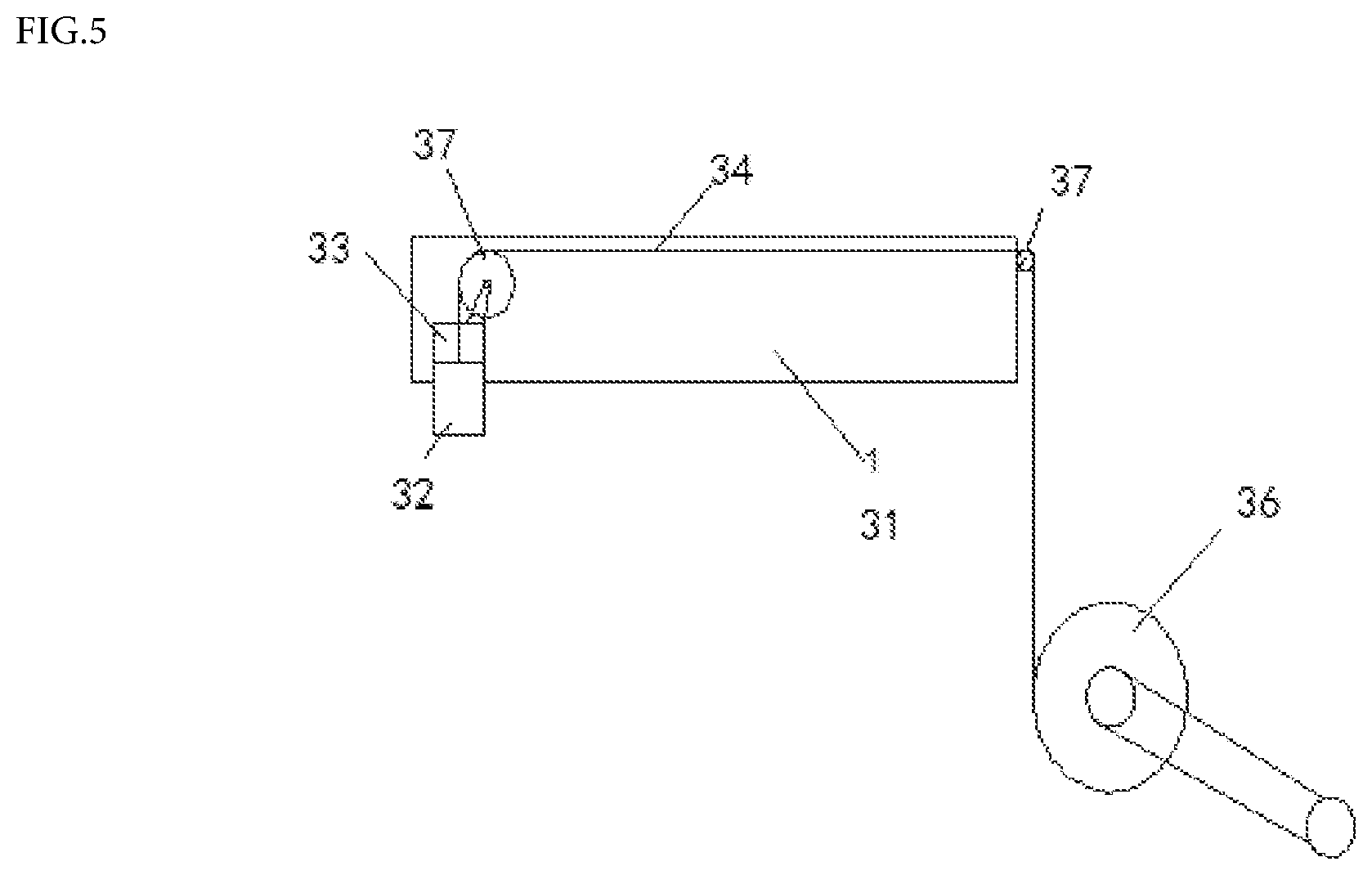Patent US12312160 Figure 5 – Container equipment and method for enclosed transportation and heterotopic and aerobic stabilization of reserved garbage