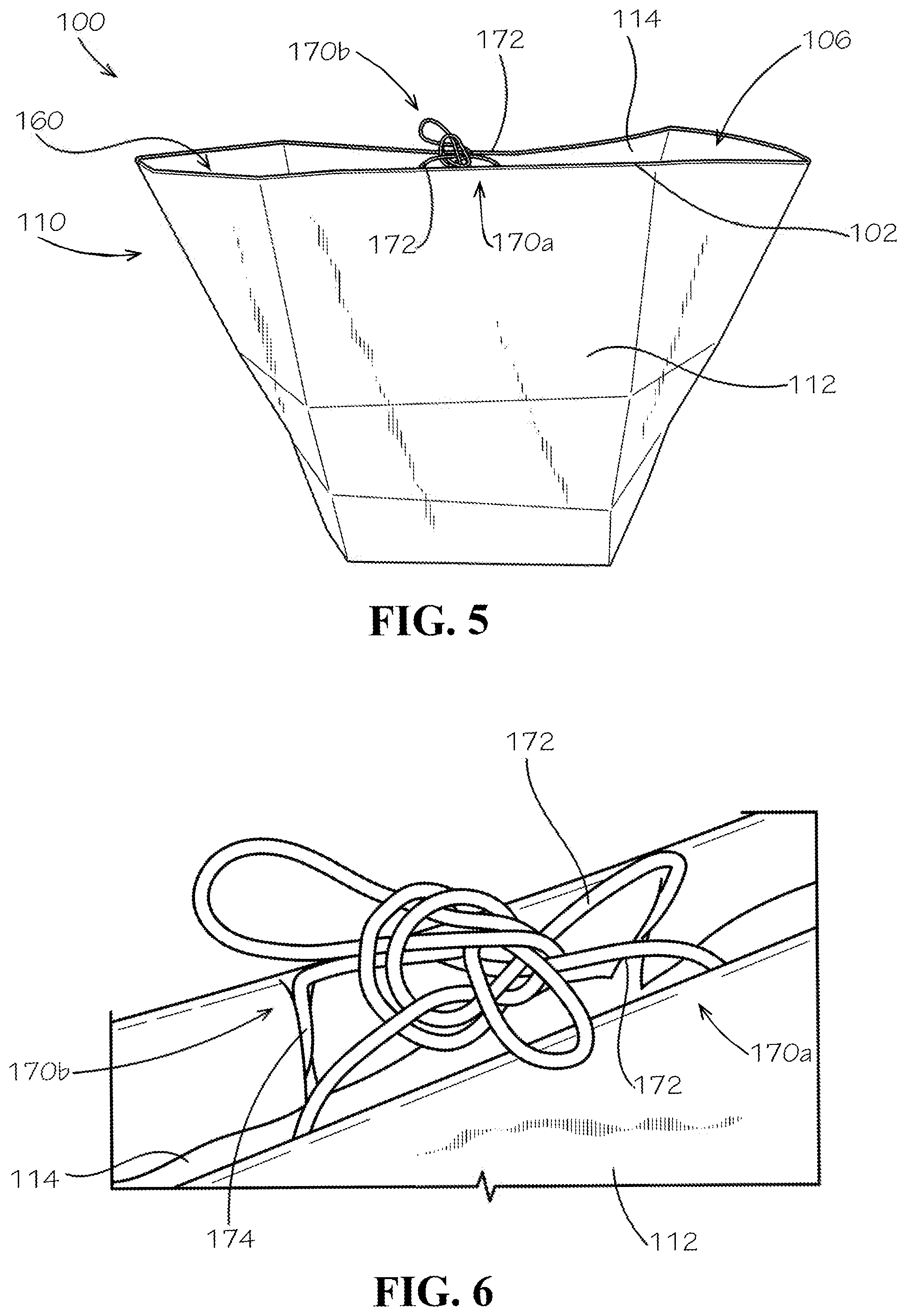 Patent US12312164 Figure 7 – Lawn refuse bag