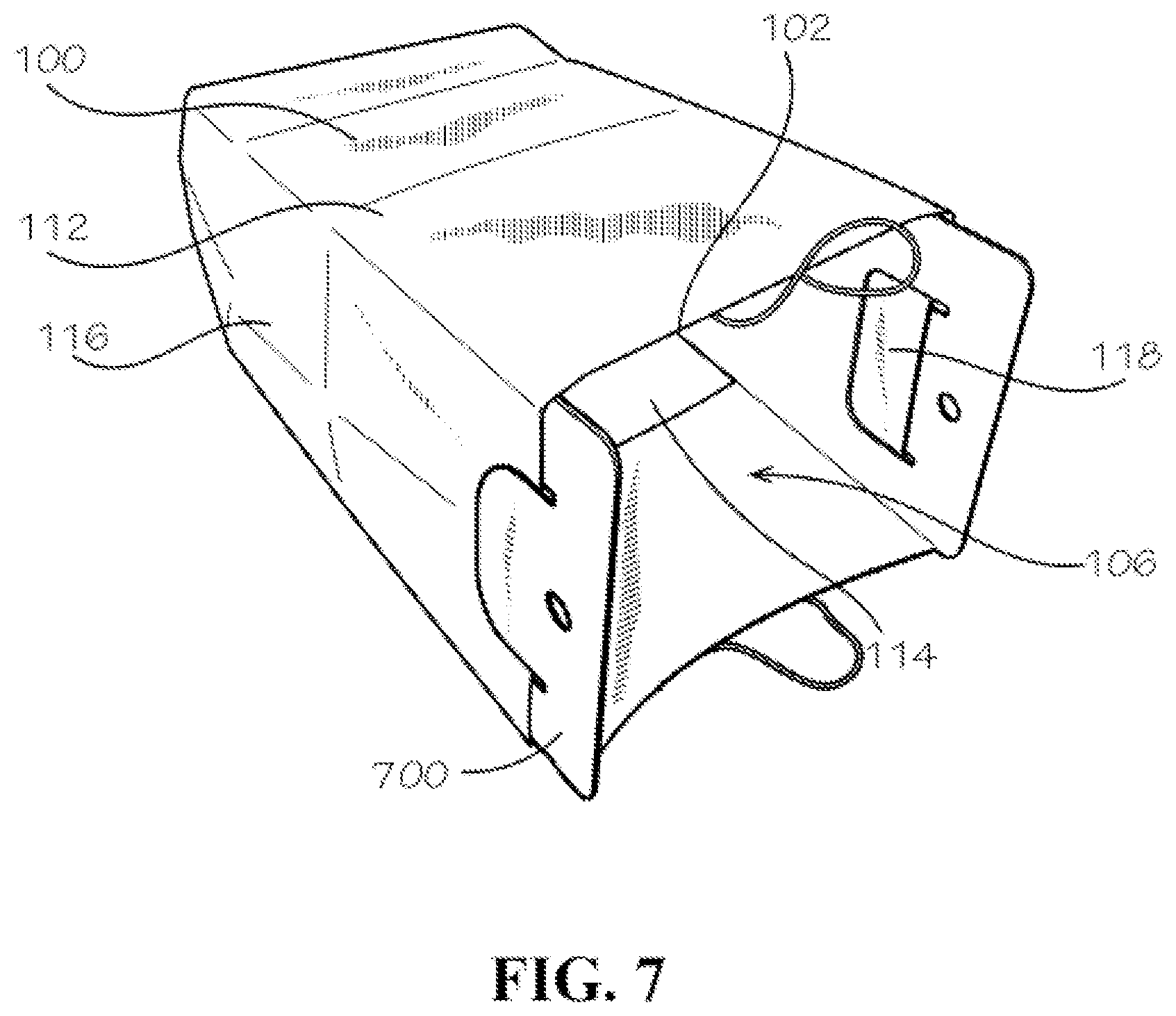 Patent US12312164 Figure 8 – Lawn refuse bag