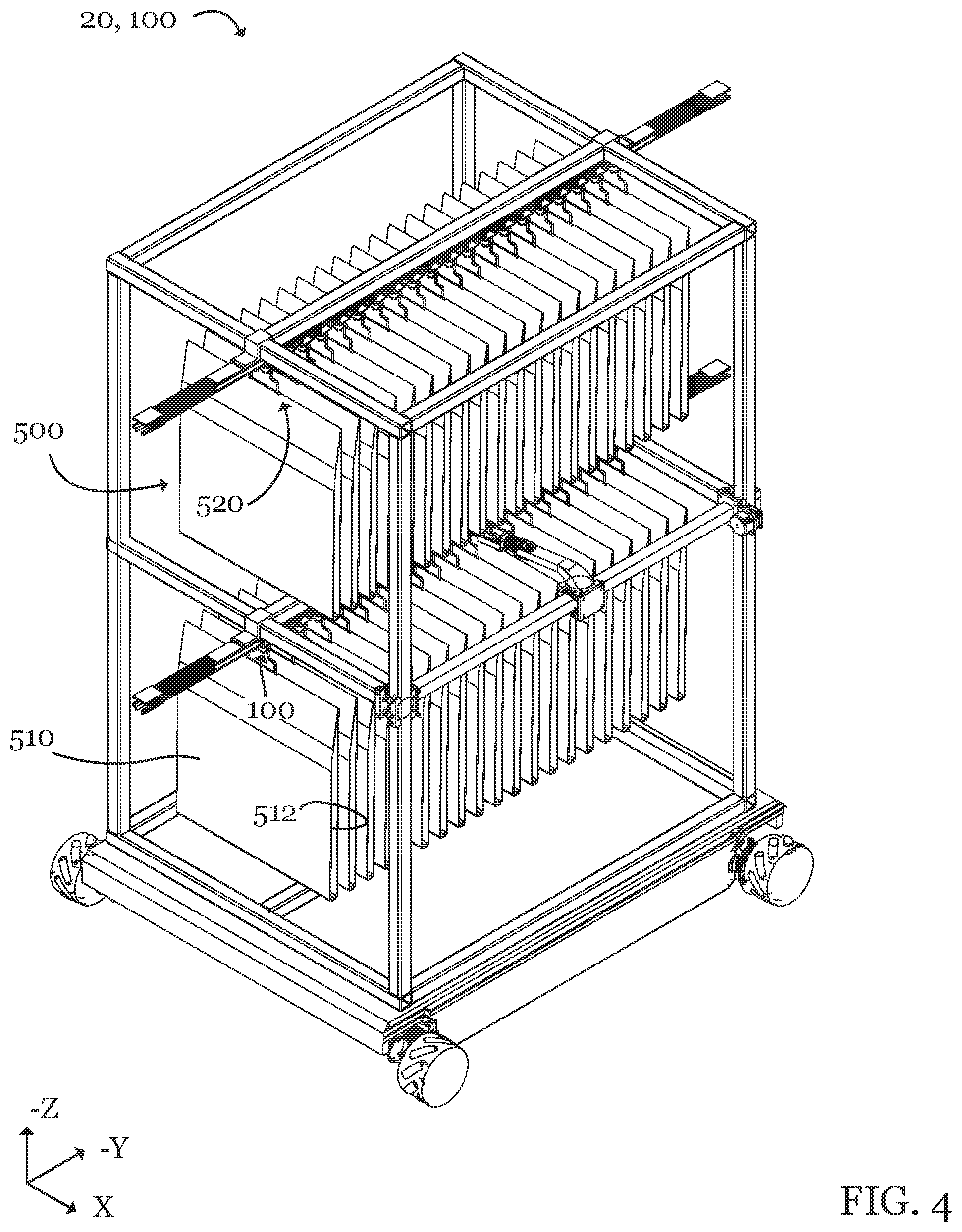 Patent US12312171 Figure 4 – Systems and methods for transporting containers