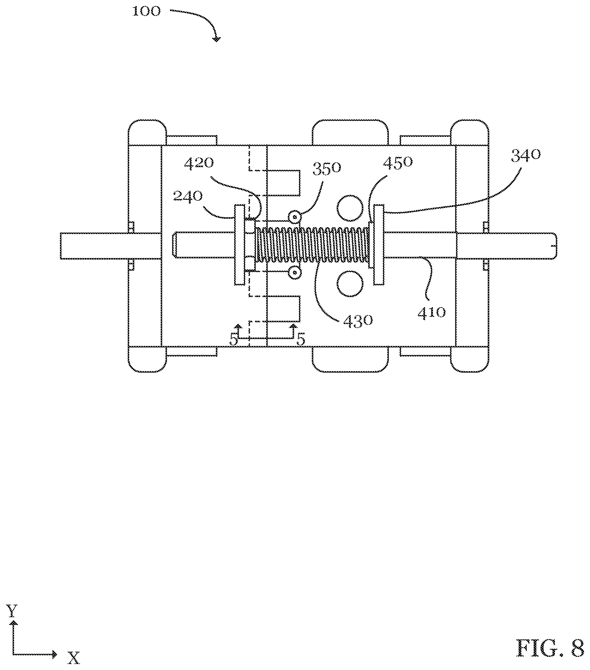 Patent US12312171 Figure 8 – Systems and methods for transporting containers