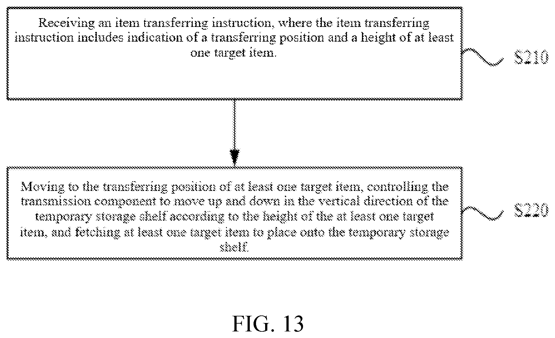 Patent US12312173 Figure 11 – Transfer robot, warehouse logistics system and article transferring method