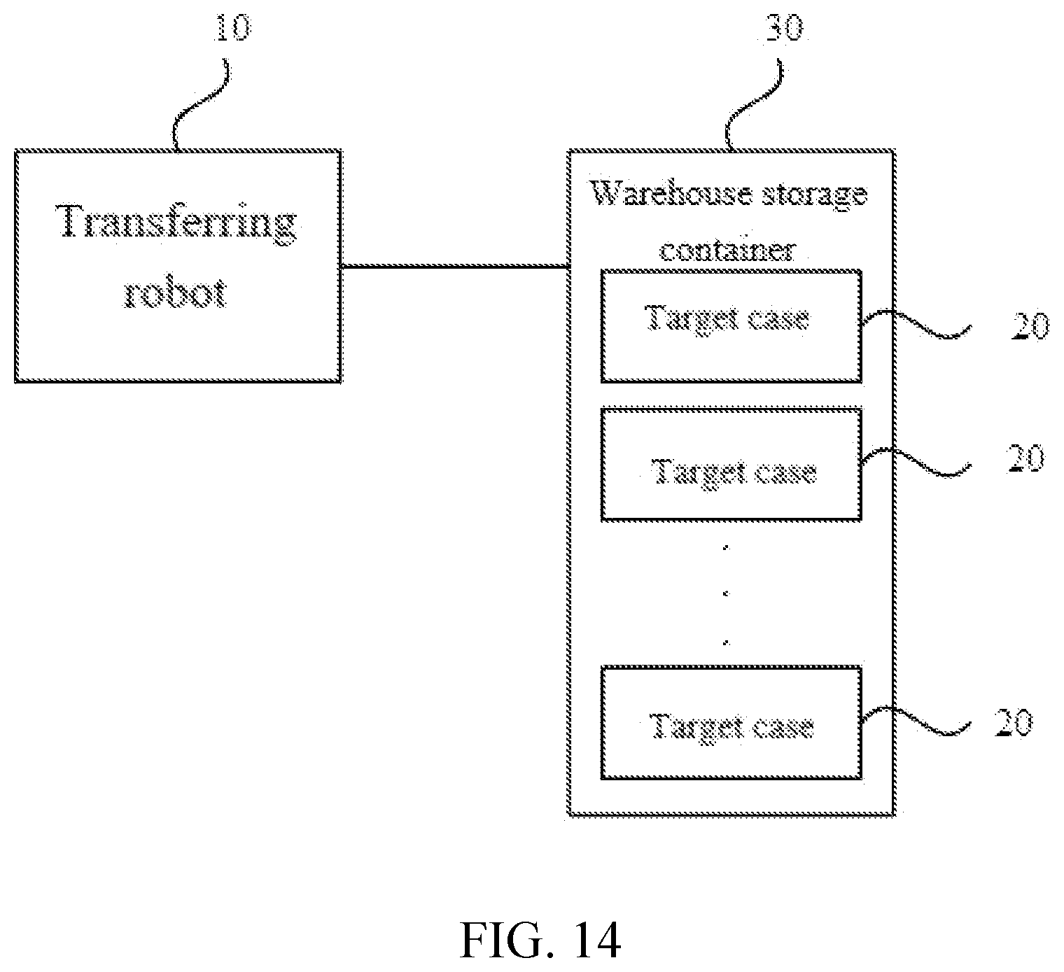 Patent US12312173 Figure 12 – Transfer robot, warehouse logistics system and article transferring method