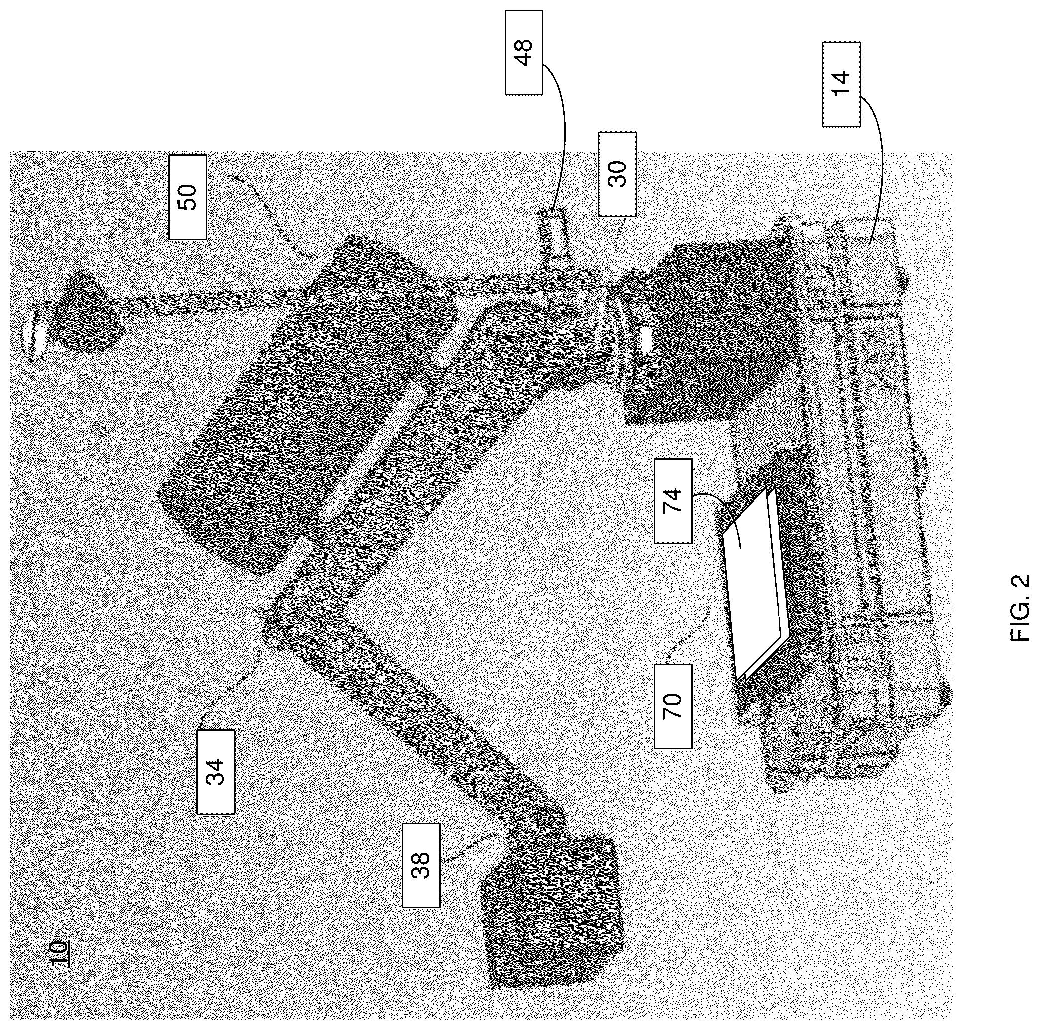 Patent US12312182 Figure 2 – Robotic arm system