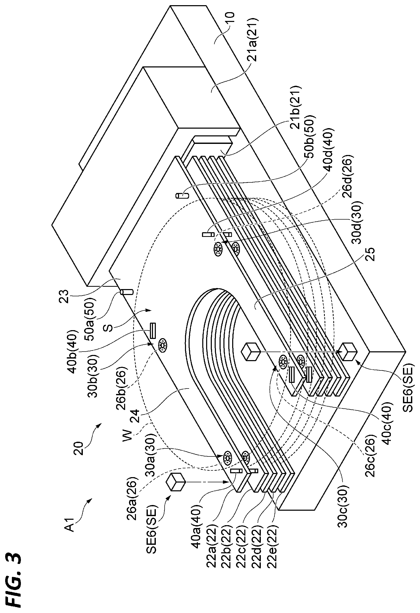 Patent US12312184 Figure 3 – Substrate transfer device and substrate transfer method