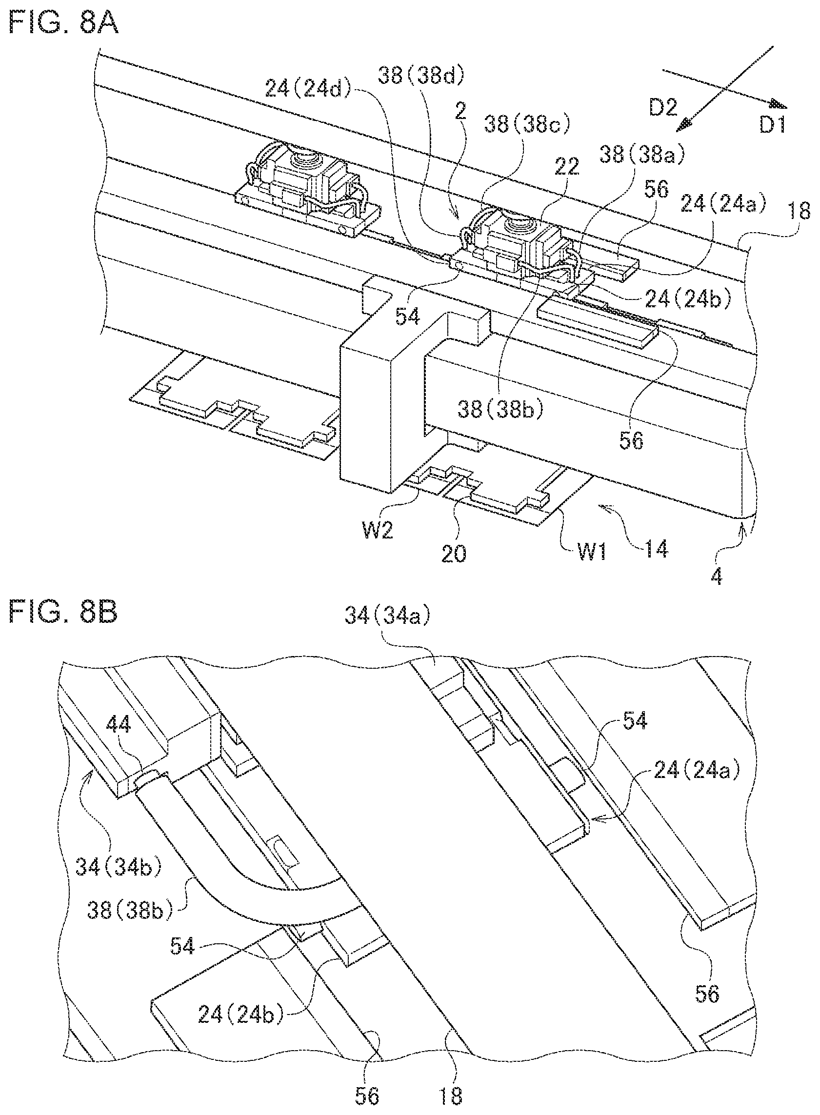 Patent US12312186 Figure 8 – Workpiece conveyance device