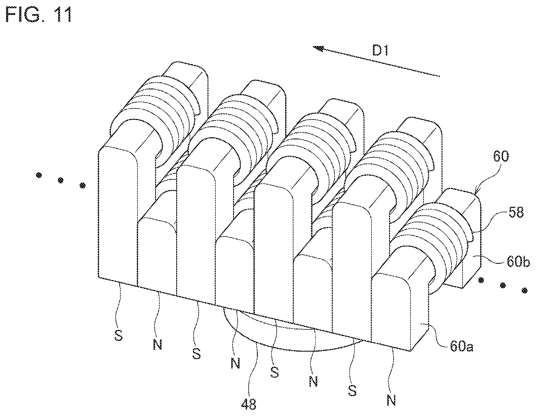 Patent US12312186 Figure 11 – Workpiece conveyance device