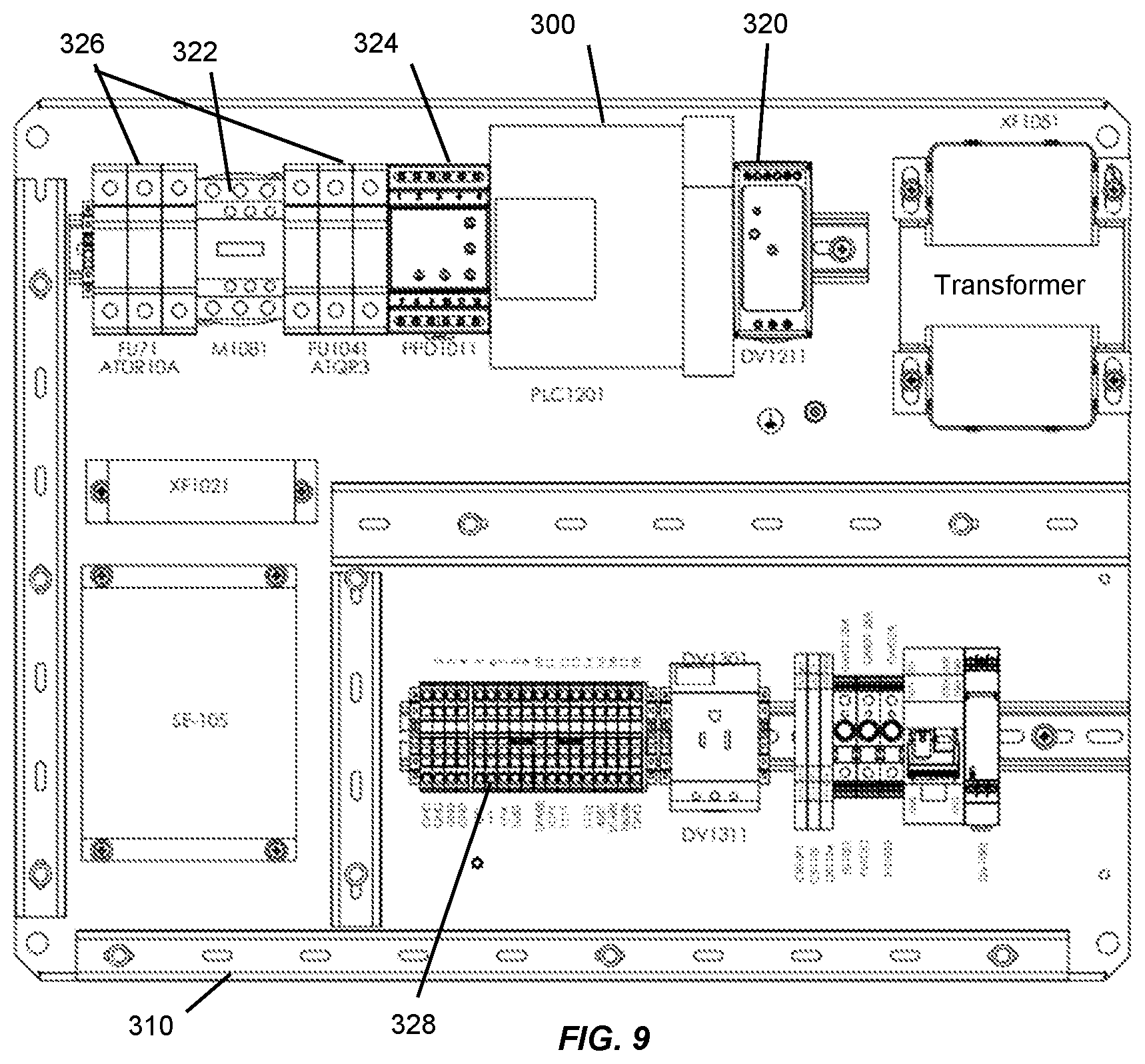 Patent US12312190 Figure 6 – Container handling apparatus and system for interfacing with a telescoping conveyor