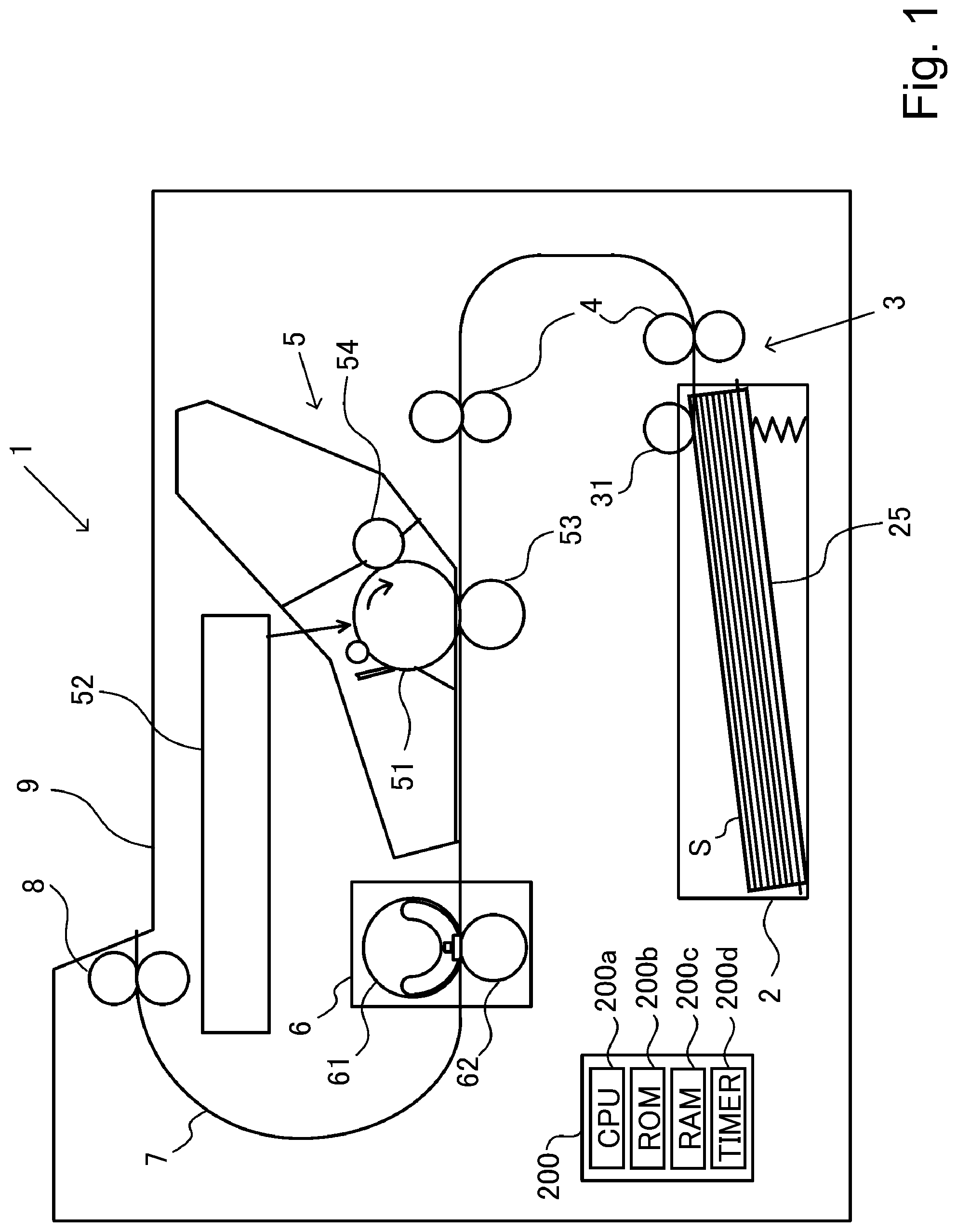 Patent US12312191 Figure 1 – Feeding device and image forming apparatus