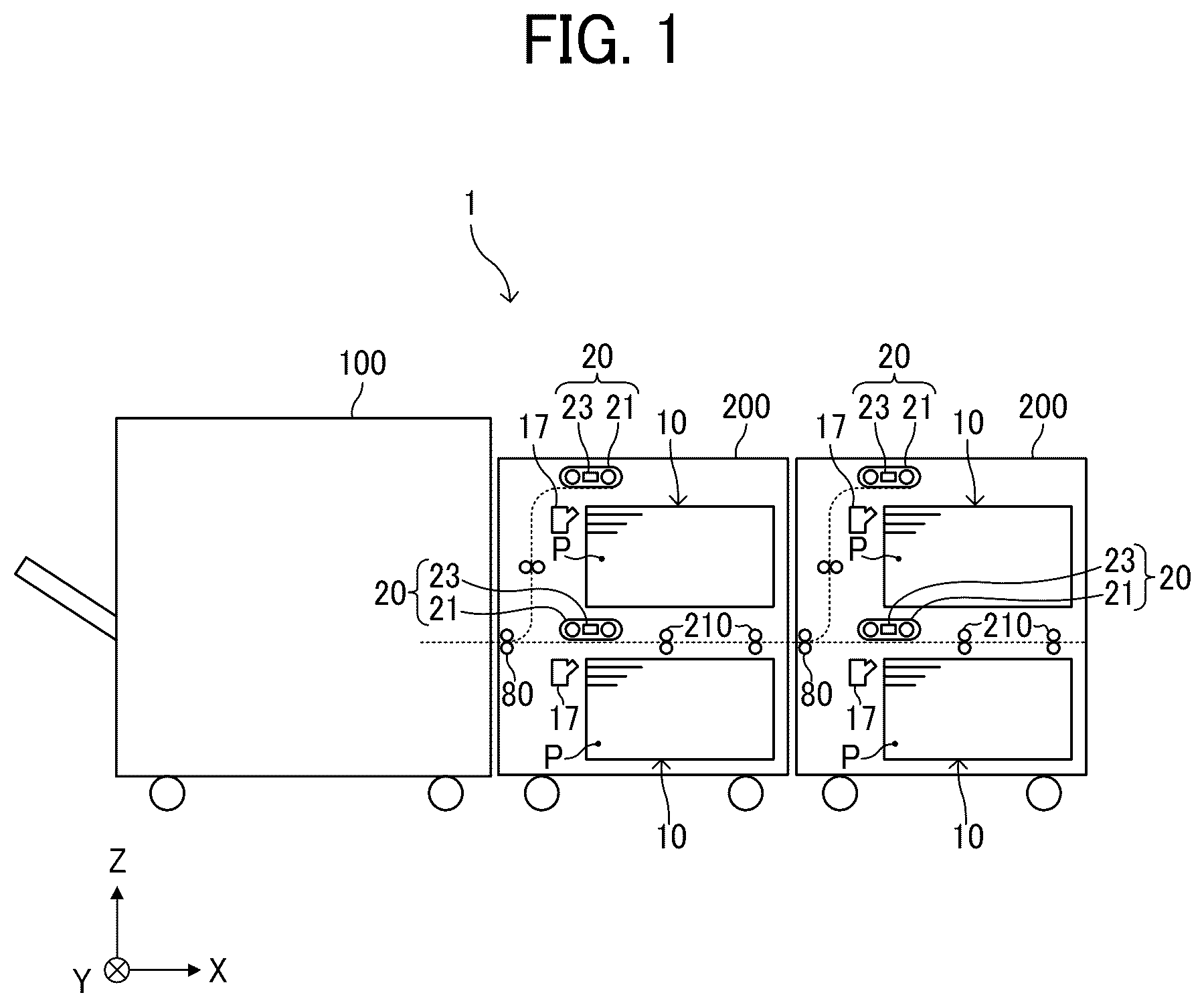 Patent US12312192 Figure 1 – Sheet feeding device and image forming system incorporating the sheet feeding device