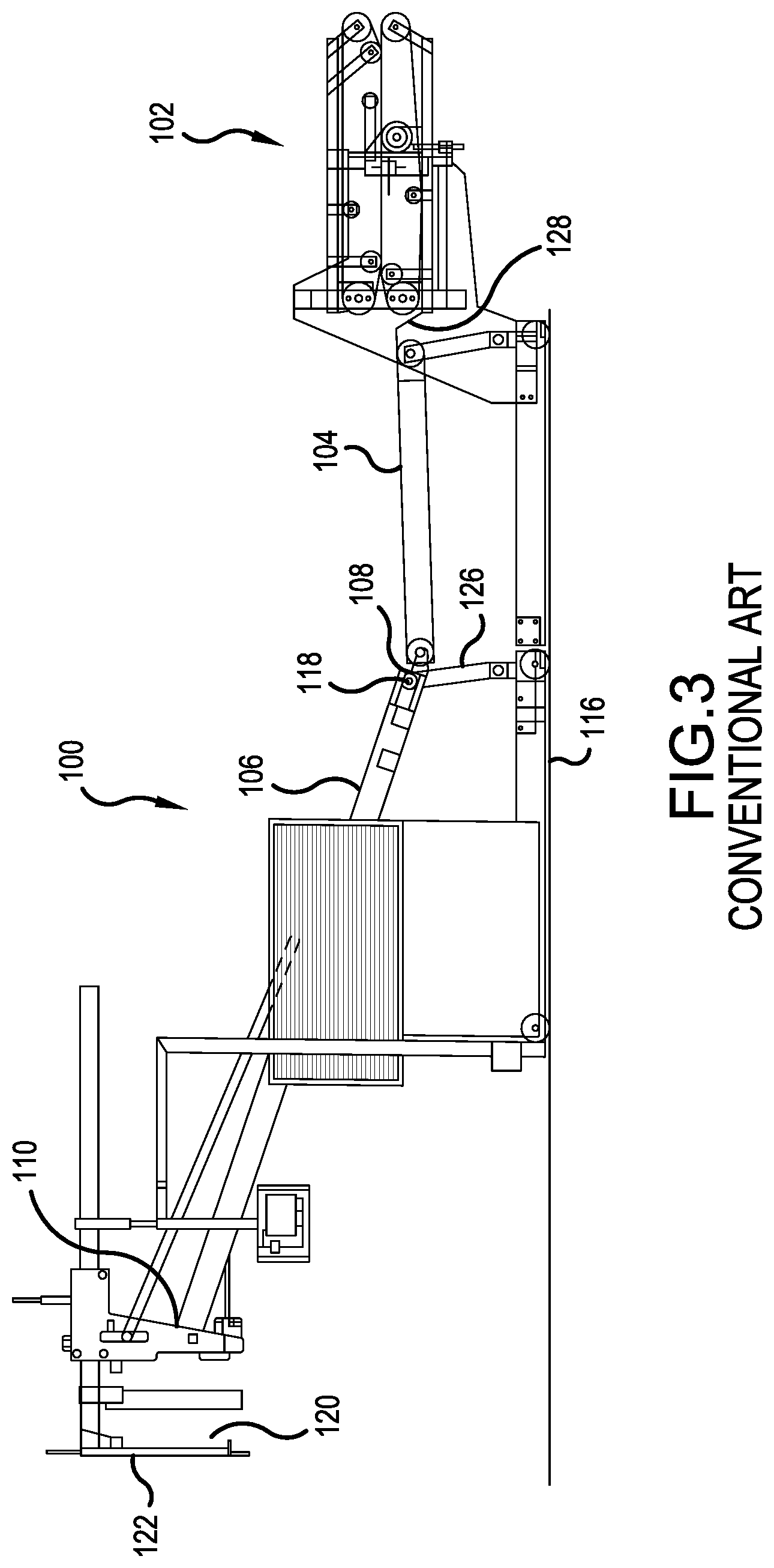 Patent US12312194 Figure 3 – Diverter conveyor