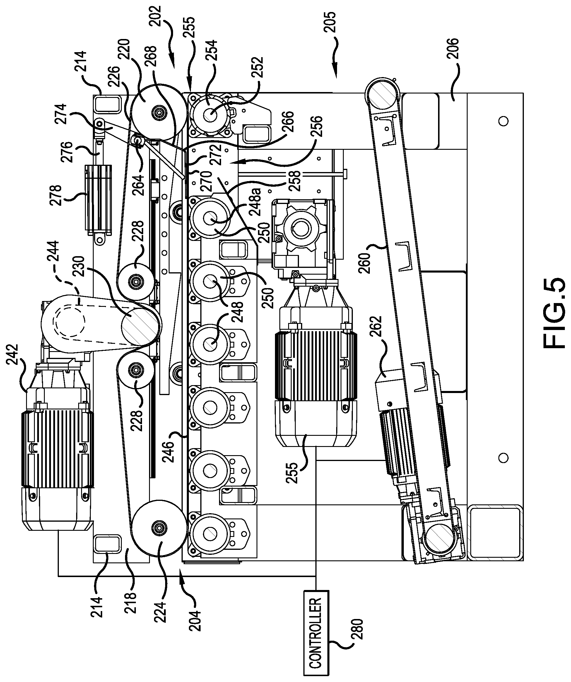 Patent US12312194 Figure 5 – Diverter conveyor
