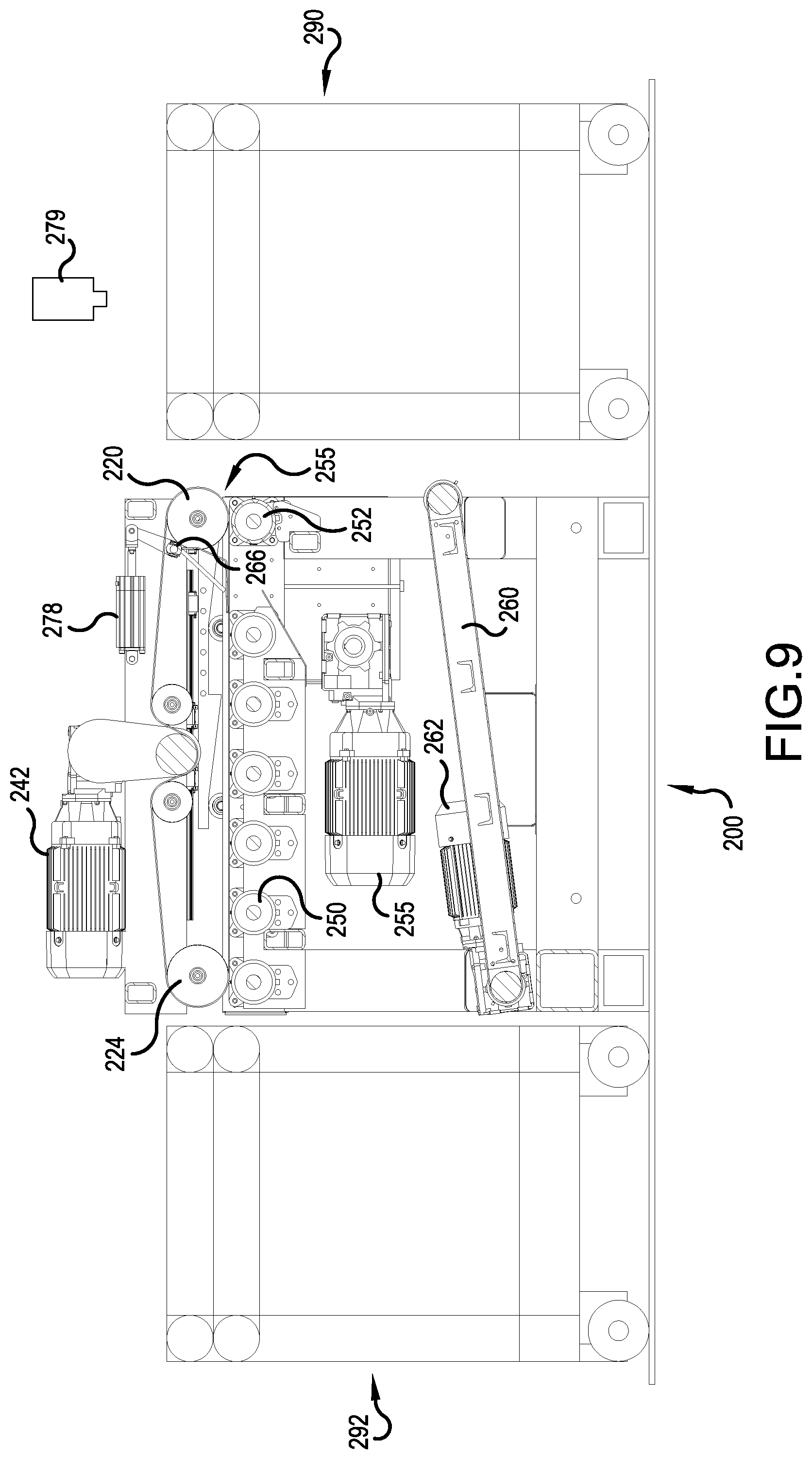 Patent US12312194 Figure 9 – Diverter conveyor