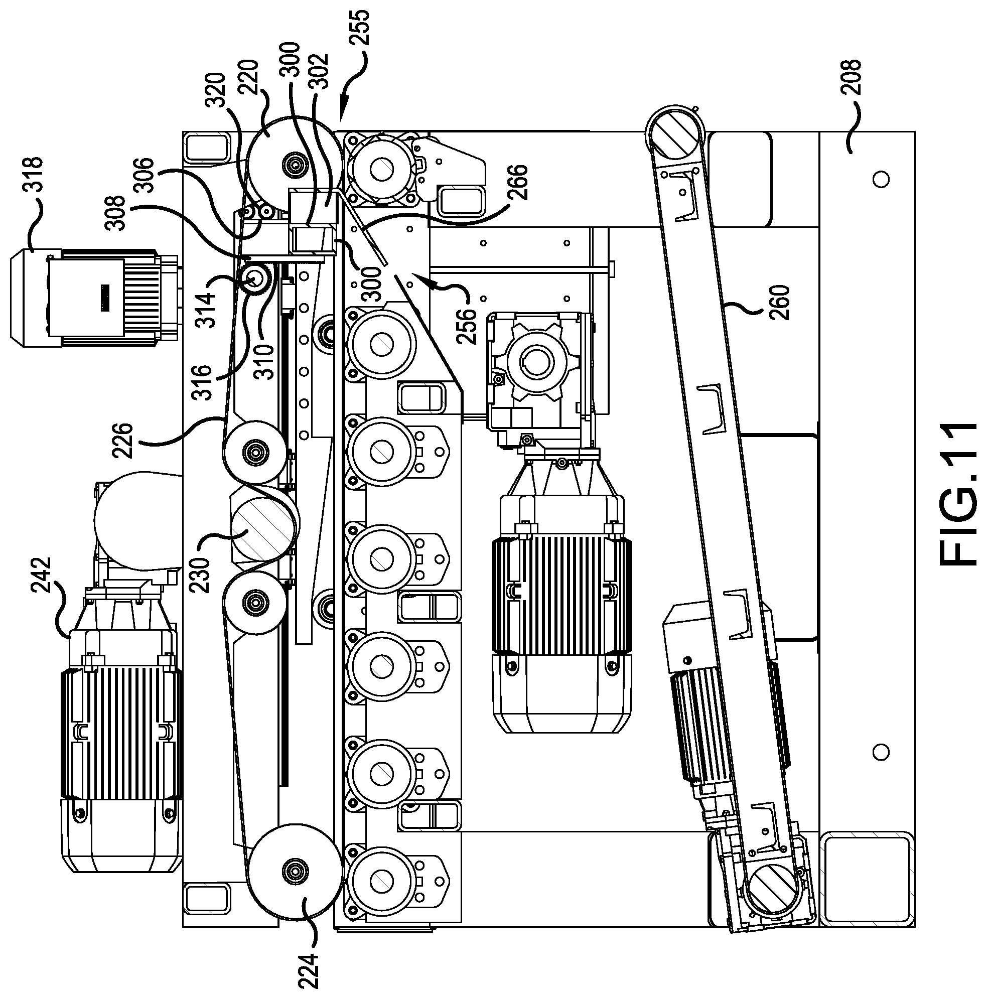Patent US12312194 Figure 11 – Diverter conveyor