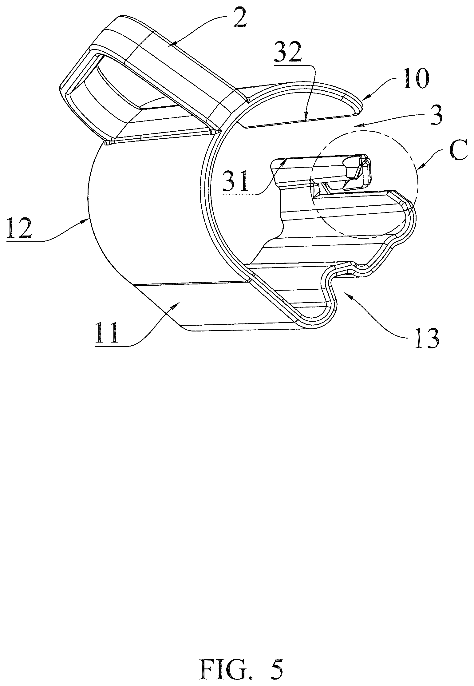 Patent US12312196 Figure 5 – Wrapper cutter
