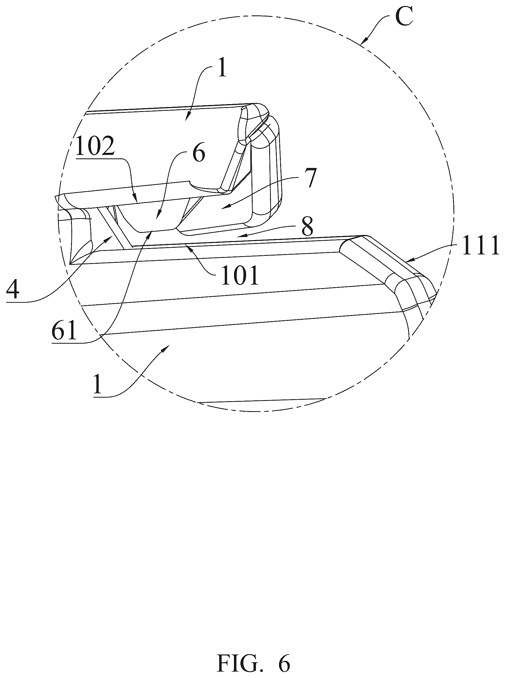 Patent US12312196 Figure 6 – Wrapper cutter