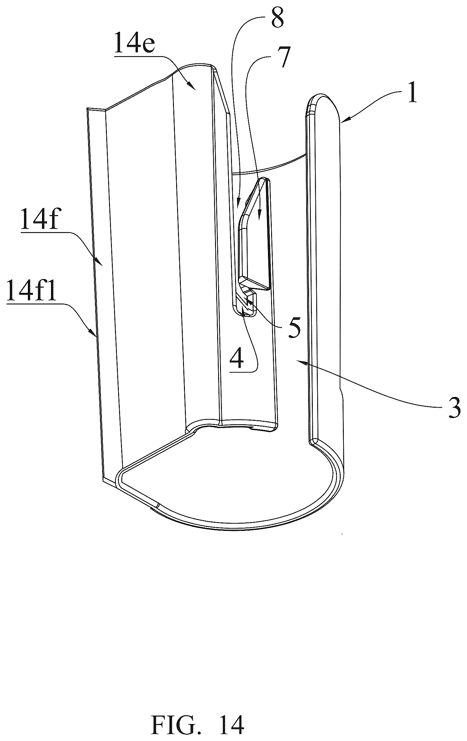 Patent US12312196 Figure 14 – Wrapper cutter