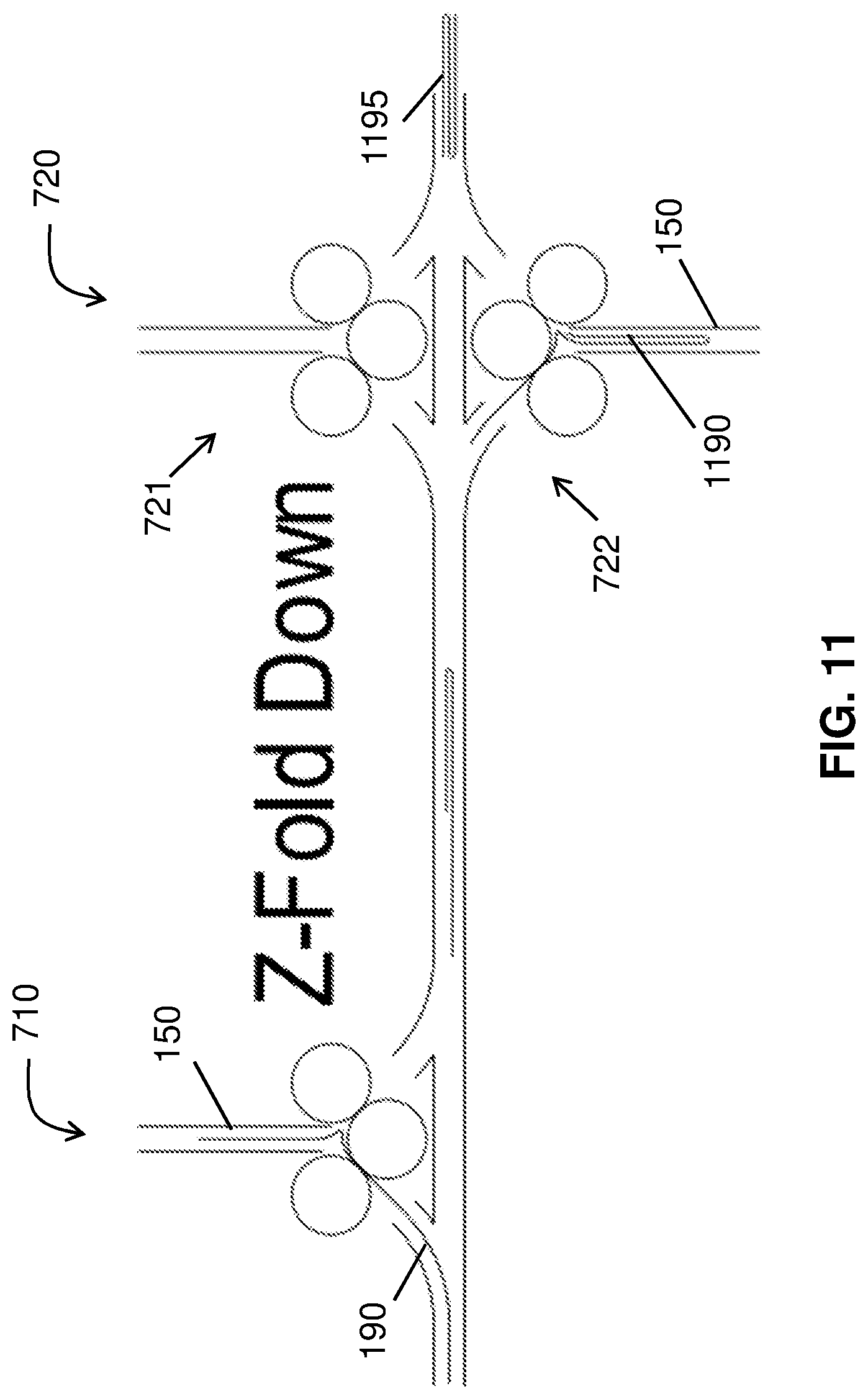 Patent US12312198 Figure 12 – System and method for folding paper carriers with attached cards