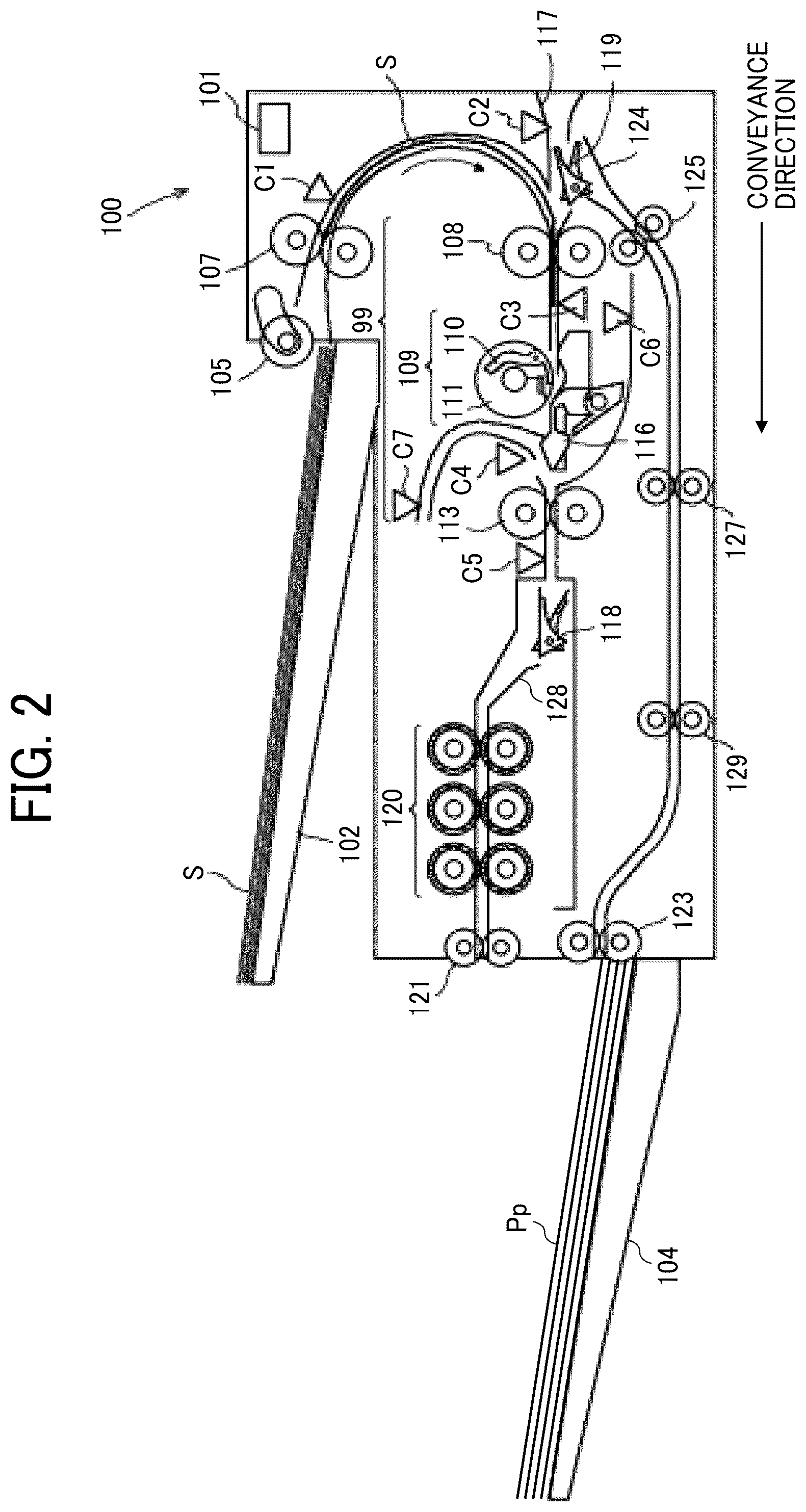 Patent US12312204 Figure 2 – Sheet processing apparatus and image forming apparatus incorporating the sheet processing apparatus