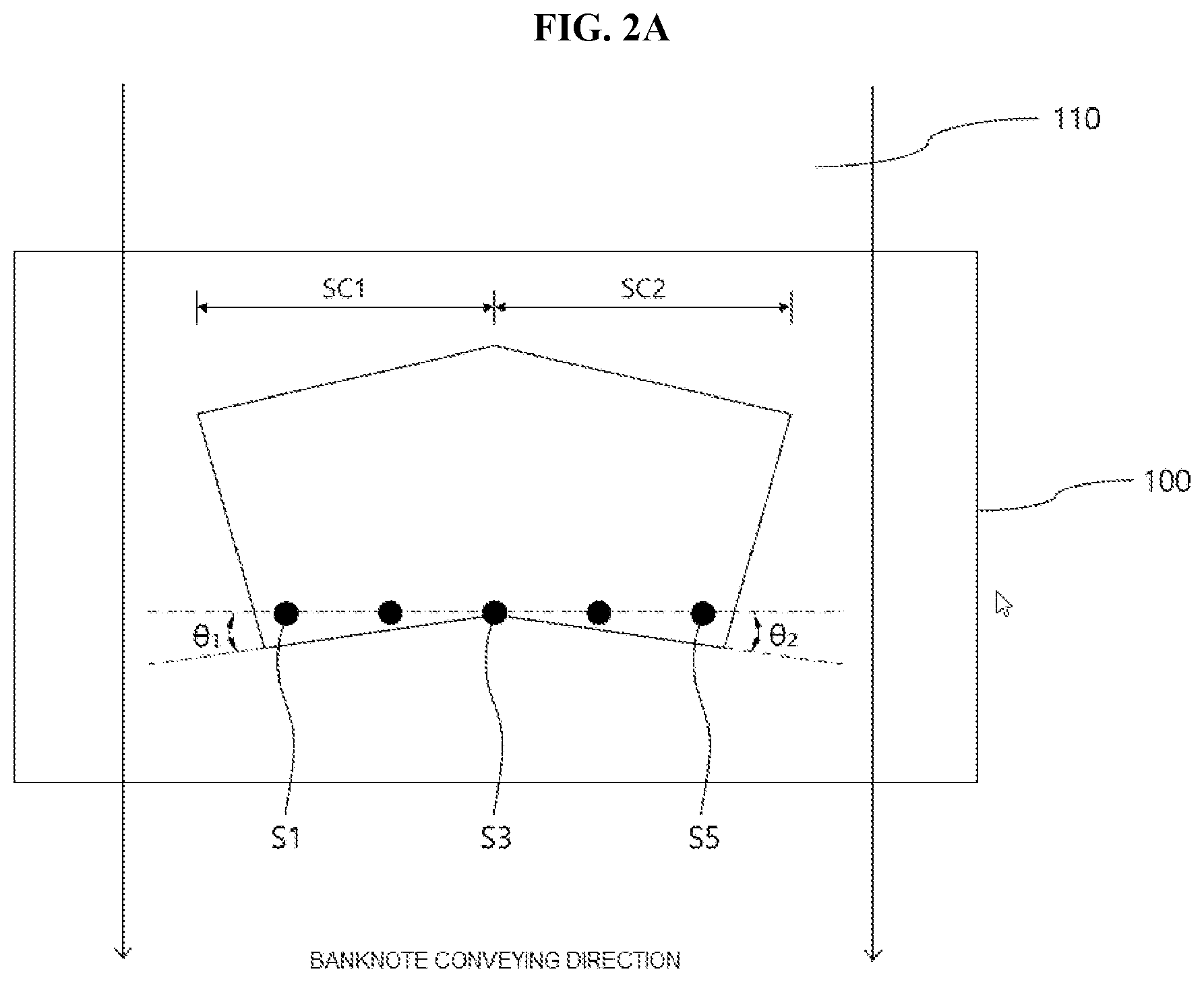 Patent US12312205 Figure 2 – Apparatus and method for detecting skew of banknotes in ATM
