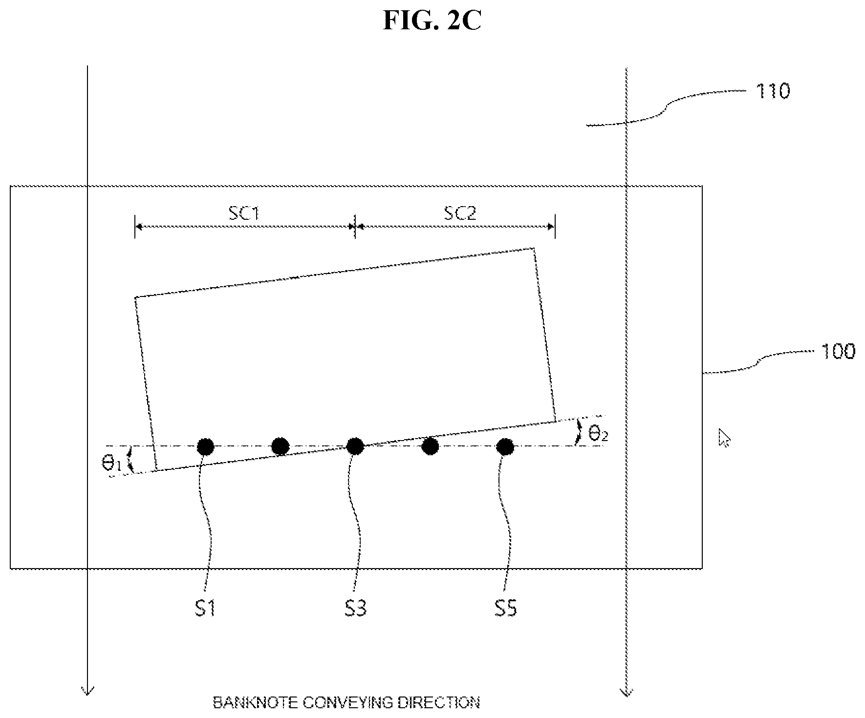 Patent US12312205 Figure 4 – Apparatus and method for detecting skew of banknotes in ATM
